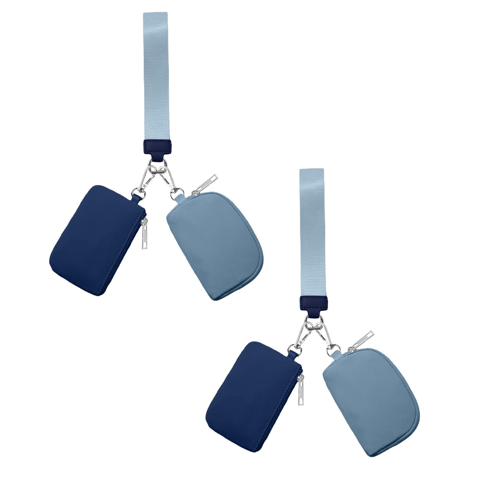 3/2/1PCS Keychain Wallet Mini Zip Around Wristlet Wallets For Women Detachable Dual Pouch Wristlet Portable Coin Purse Small Wallets For Travel Sports Outdoors Blue 2PCS 3/2/1PCS Keychain Wallet Mini Zip Around Wristlet Wallets For Women Detachable Dual Pouch Wristlet Portable Coin Purse Small Wallets For Travel Sports Outdoors Blue 2PCS