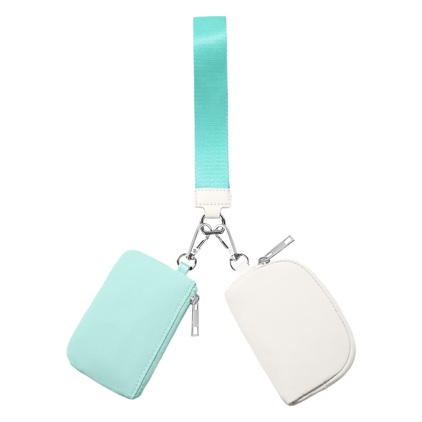 3/2/1PCS Keychain Wallet Mini Zip Around Wristlet Wallets For Women Detachable Dual Pouch Wristlet Portable Coin Purse Small Wallets For Travel Sports Outdoors Mint Green 3/2/1PCS Keychain Wallet Mini Zip Around Wristlet Wallets For Women Detachable Dual Pouch Wristlet Portable Coin Purse Small Wallets For Travel Sports Outdoors Mint Green