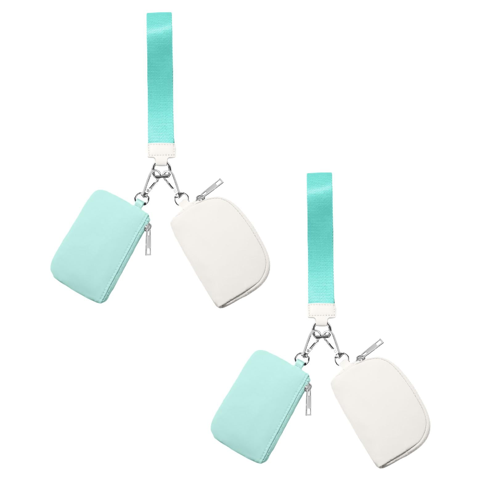 3/2/1PCS Keychain Wallet Mini Zip Around Wristlet Wallets For Women Detachable Dual Pouch Wristlet Portable Coin Purse Small Wallets For Travel Sports Outdoors Mint Green 2PCS 3/2/1PCS Keychain Wallet Mini Zip Around Wristlet Wallets For Women Detachable Dual Pouch Wristlet Portable Coin Purse Small Wallets For Travel Sports Outdoors Mint Green 2PCS