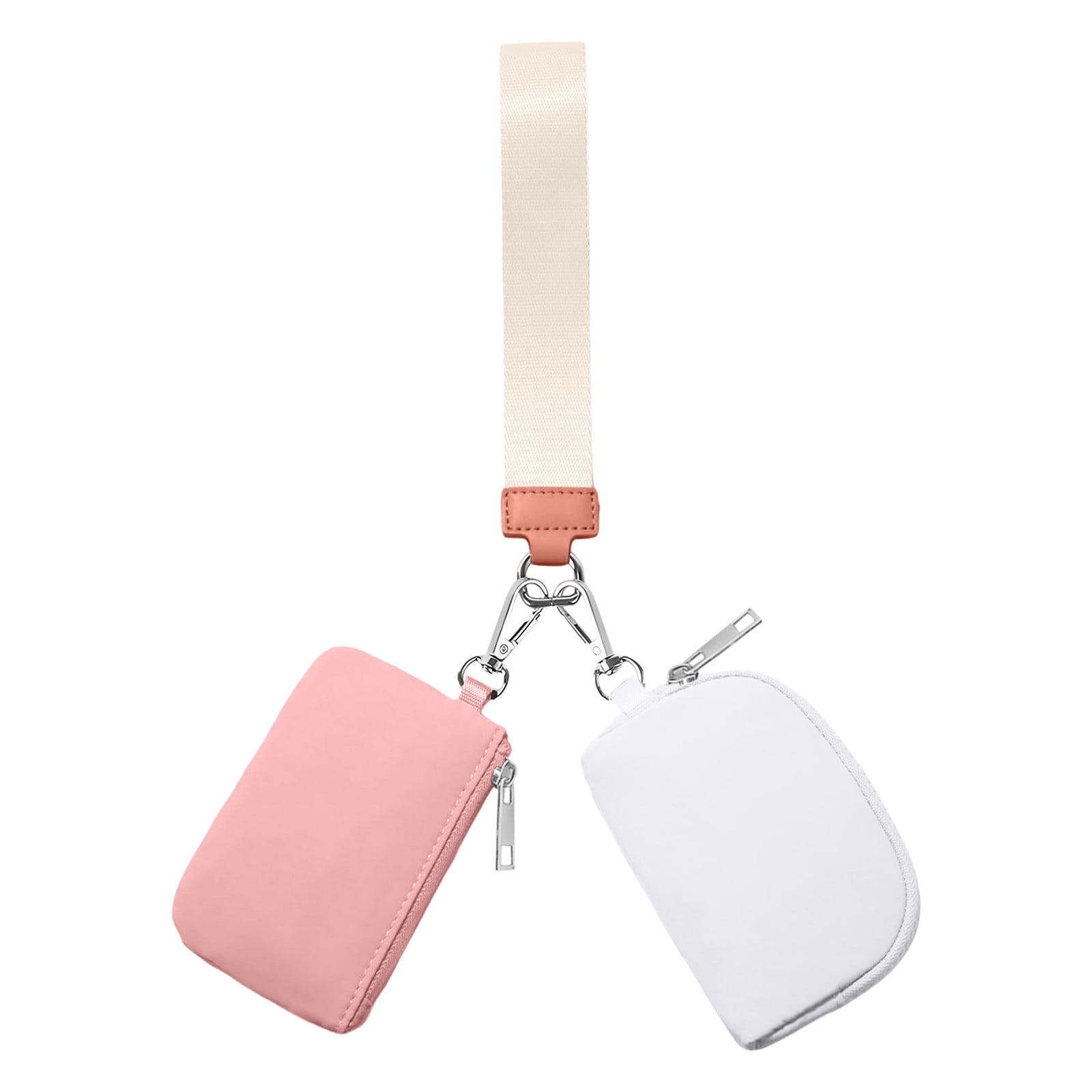 3/2/1PCS Keychain Wallet Mini Zip Around Wristlet Wallets For Women Detachable Dual Pouch Wristlet Portable Coin Purse Small Wallets For Travel Sports Outdoors Pink 3/2/1PCS Keychain Wallet Mini Zip Around Wristlet Wallets For Women Detachable Dual Pouch Wristlet Portable Coin Purse Small Wallets For Travel Sports Outdoors Pink
