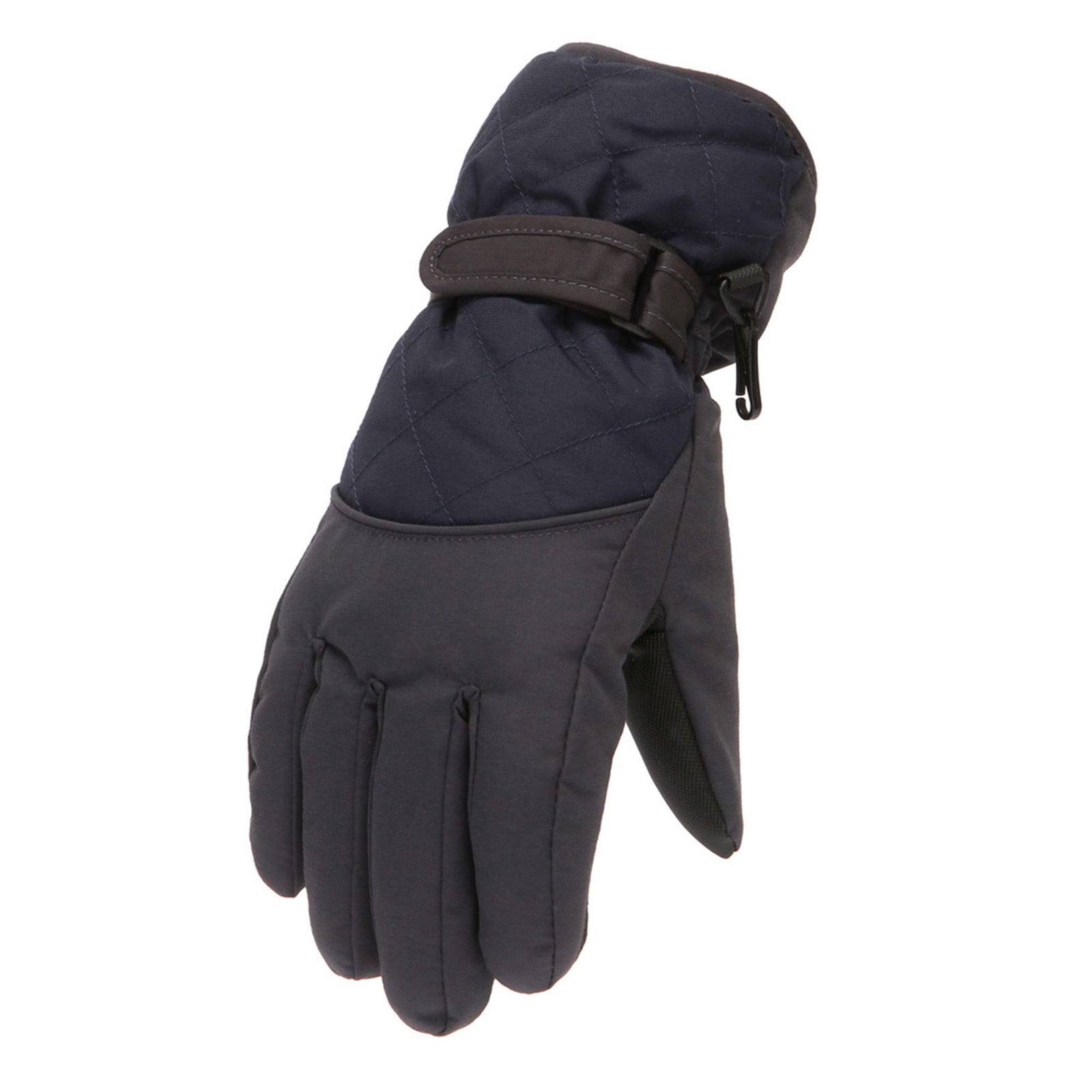 GXWEA Gloves For Kids Toddler Skis Kids Gloves Winter Gloves Thick Gloves Stretchy Warm Gloves Boys Girls 6-24 Months 6-11 Year AHA2 kids snow gloves Black