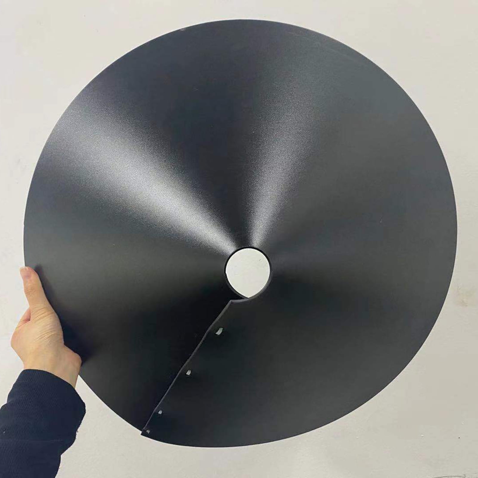 Squirrel Proof Baffle 鈥?12/14/16/18 Inches Wide Squirrel Protection for Bird Feeders 鈥?Anti-Rust Galvanized Steel Hangable Baffle