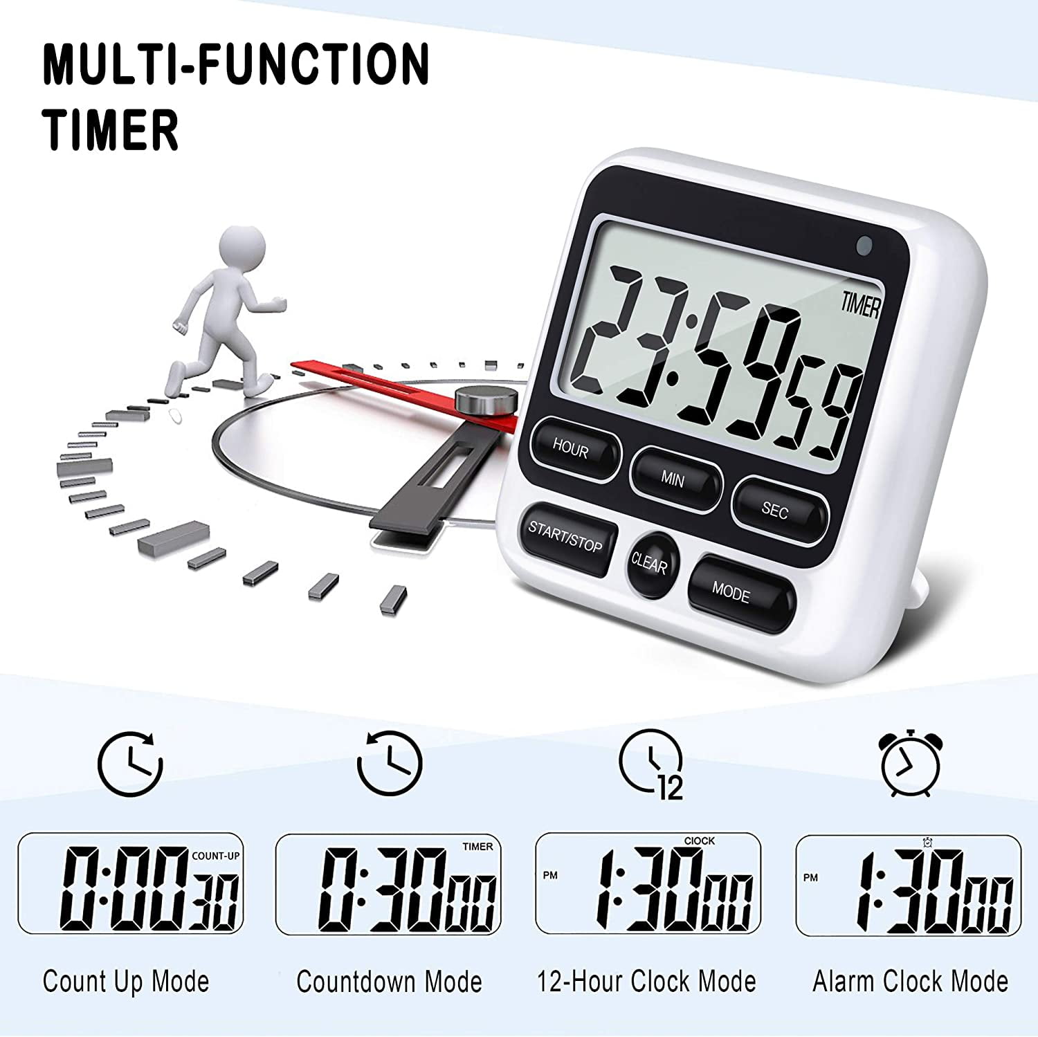 Digital Kitchen Timers for Cooking