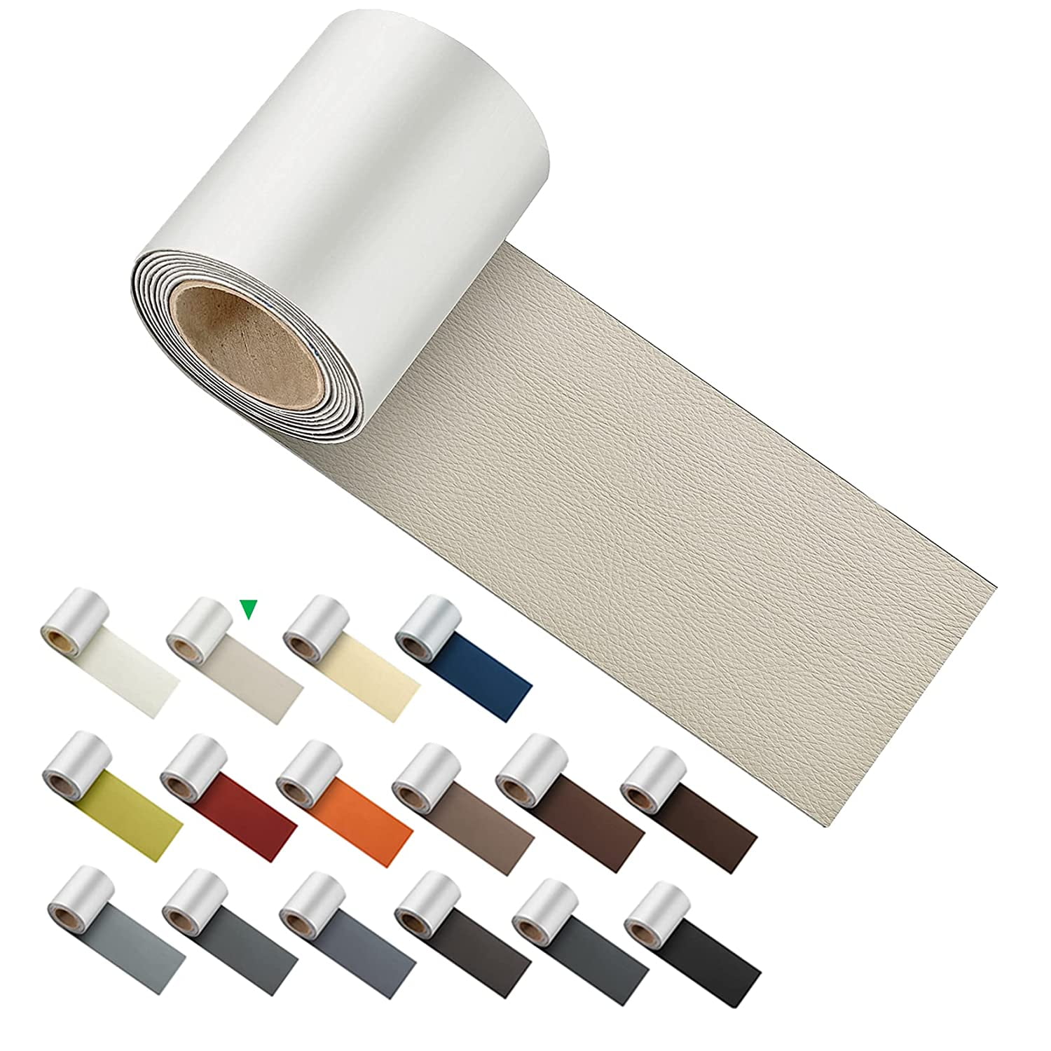 Miaochuan 3 x 60 Inch Self Adhesive Leather Repair Patch Tape Miaochuan 3 x 60 Inch Self Adhesive Leather Repair Patch Tape
