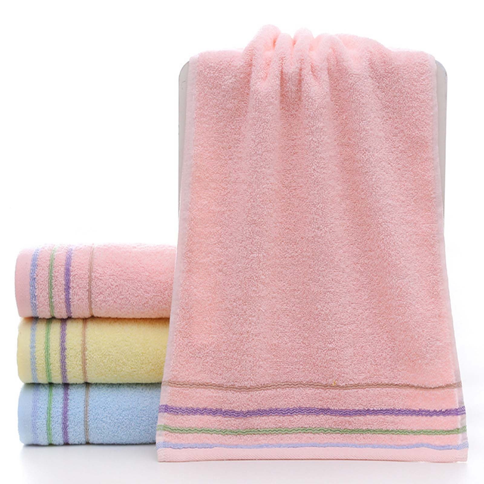 Hand Towels, 10x20" Super Soft & Absorbent Solid Color Quick Dry Microfiber Cotton Towels, Thicken Hand Towels for Bathroom, Kitchen, Hotel, Pool, Daily Use, Towels I