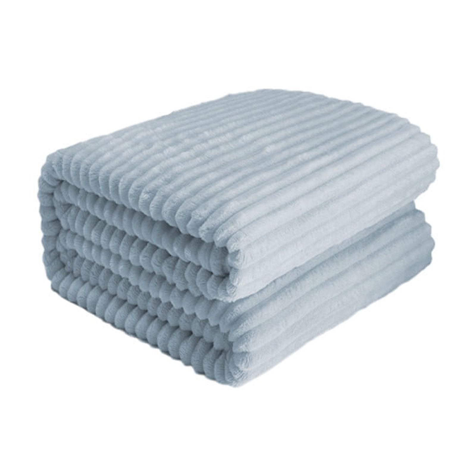 Djunllk Throw Blanket for Couch - Dark Gray Super Thick Double Layer Soft Blanket