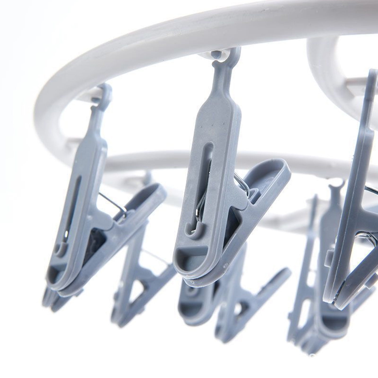 Tyidzon Drying Rack Clothing Hanging Clothes Drying Rack with 20 Clips