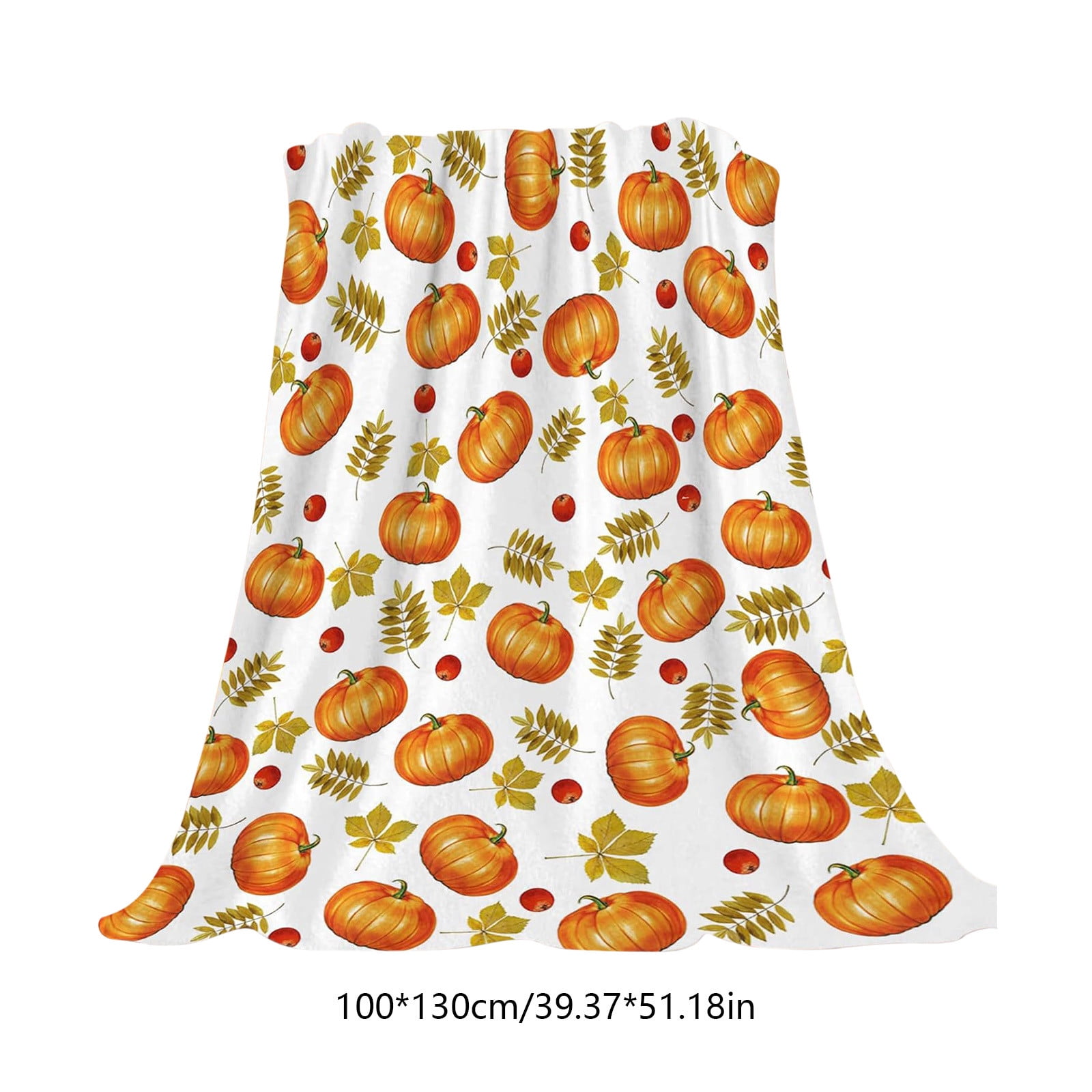 Xuniizn Fall Throw Blanket Breathable Fleece Blanket