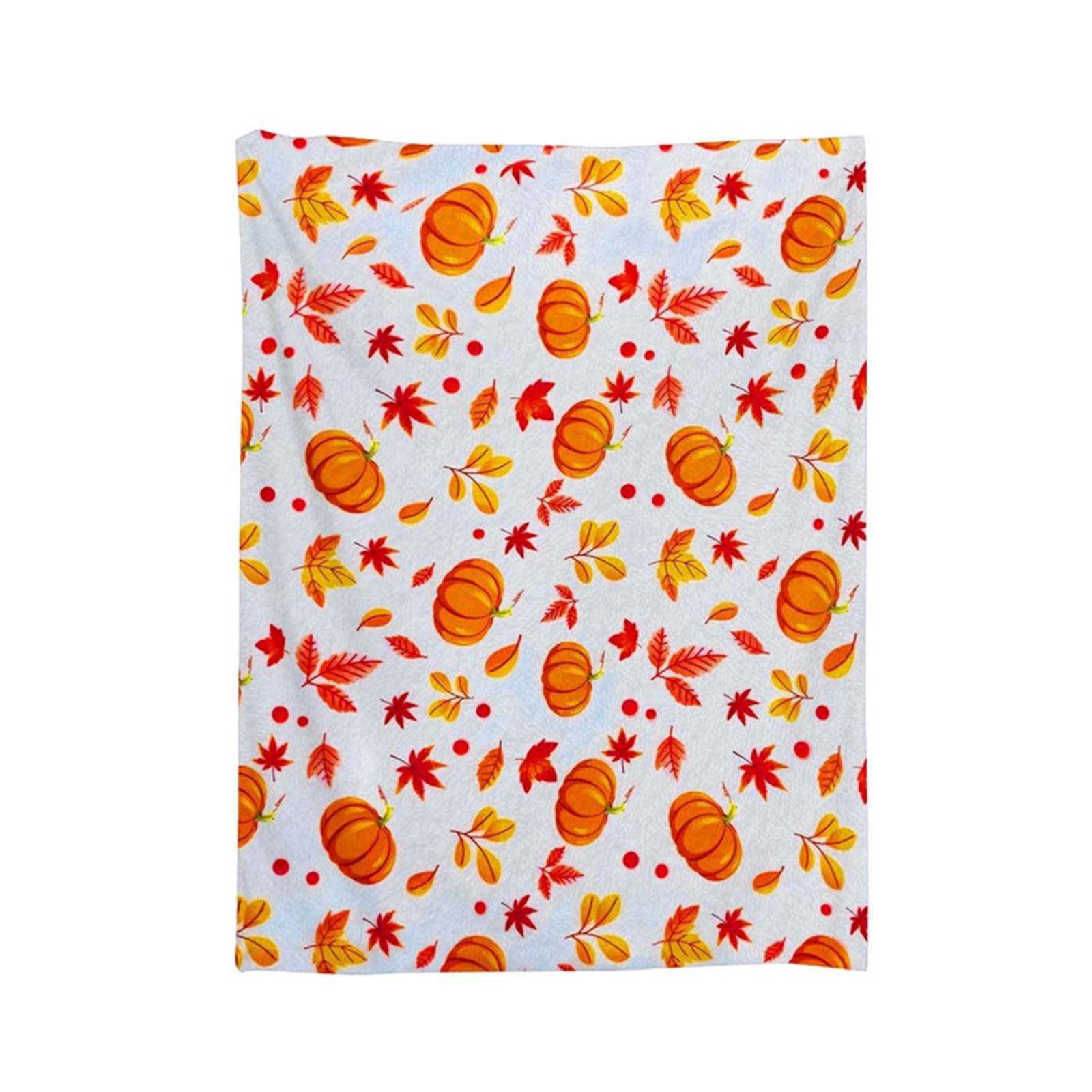 Xuniizn Fall Throw Blanket Breathable Fleece Blanket