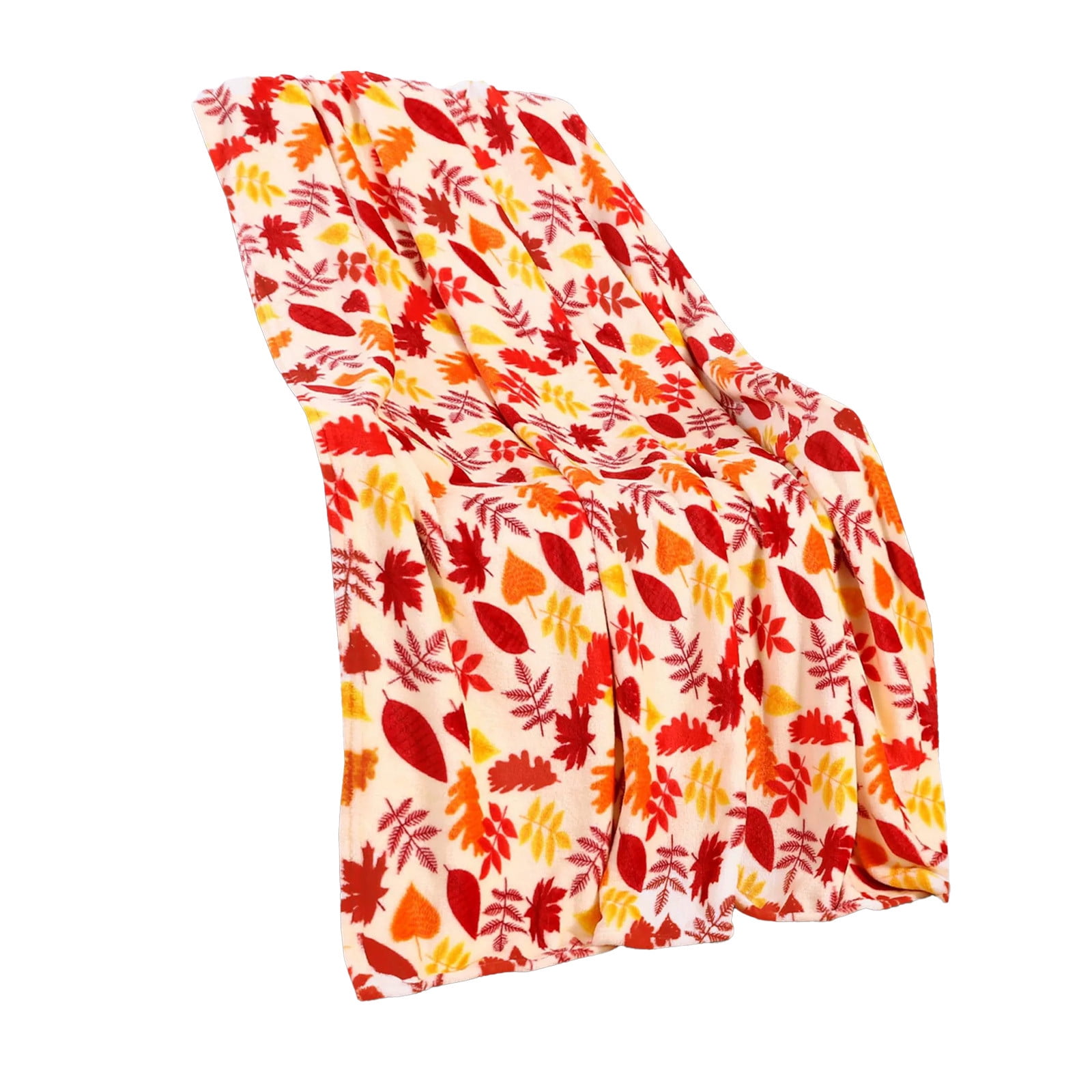 Xuniizn Fall Throw Blanket Breathable Fleece Blanket