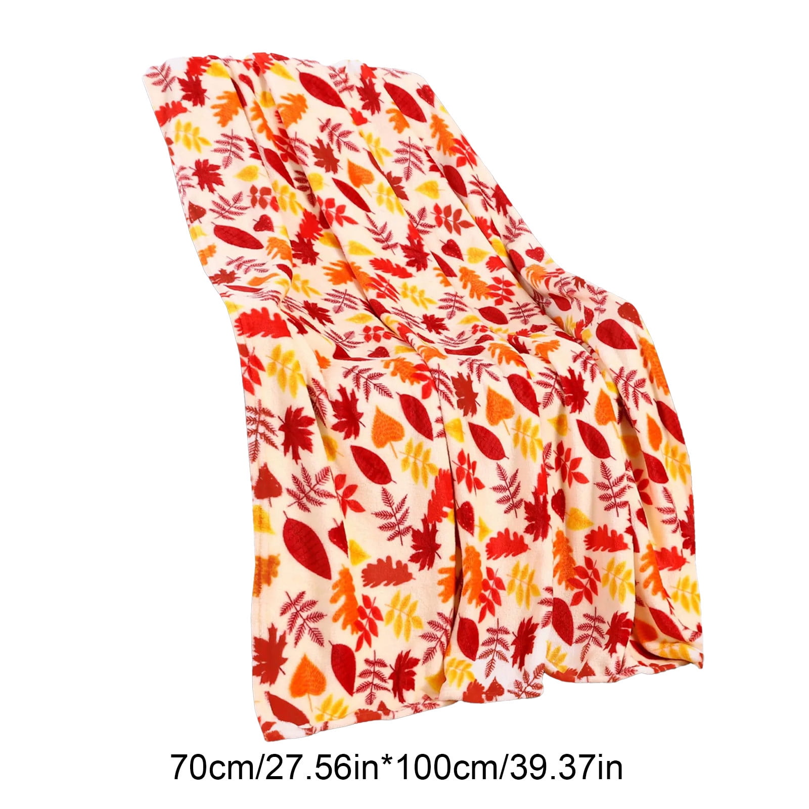 Xuniizn Fall Throw Blanket Breathable Fleece Blanket