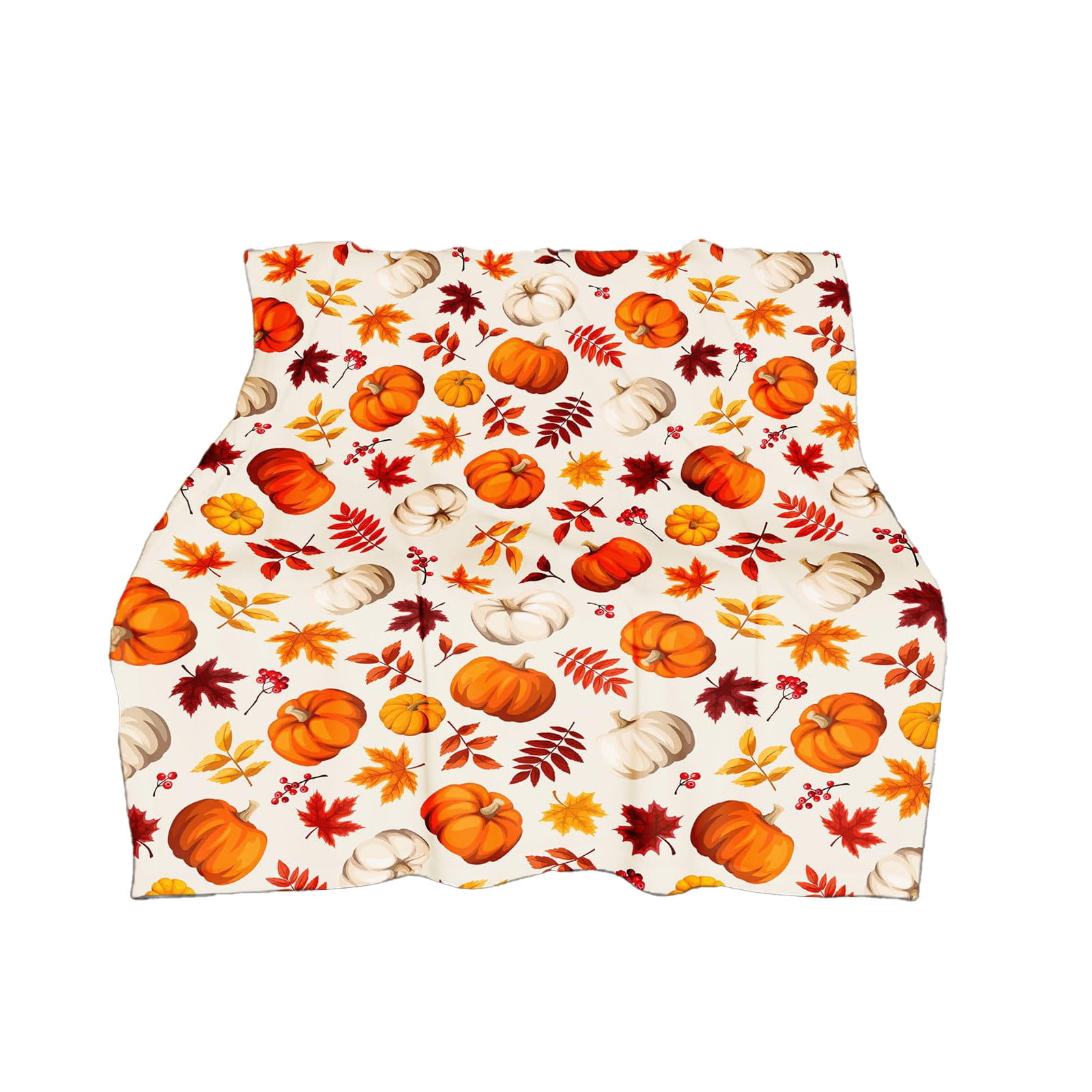 Xuniizn Fall Throw Blanket Breathable Fleece Blanket
