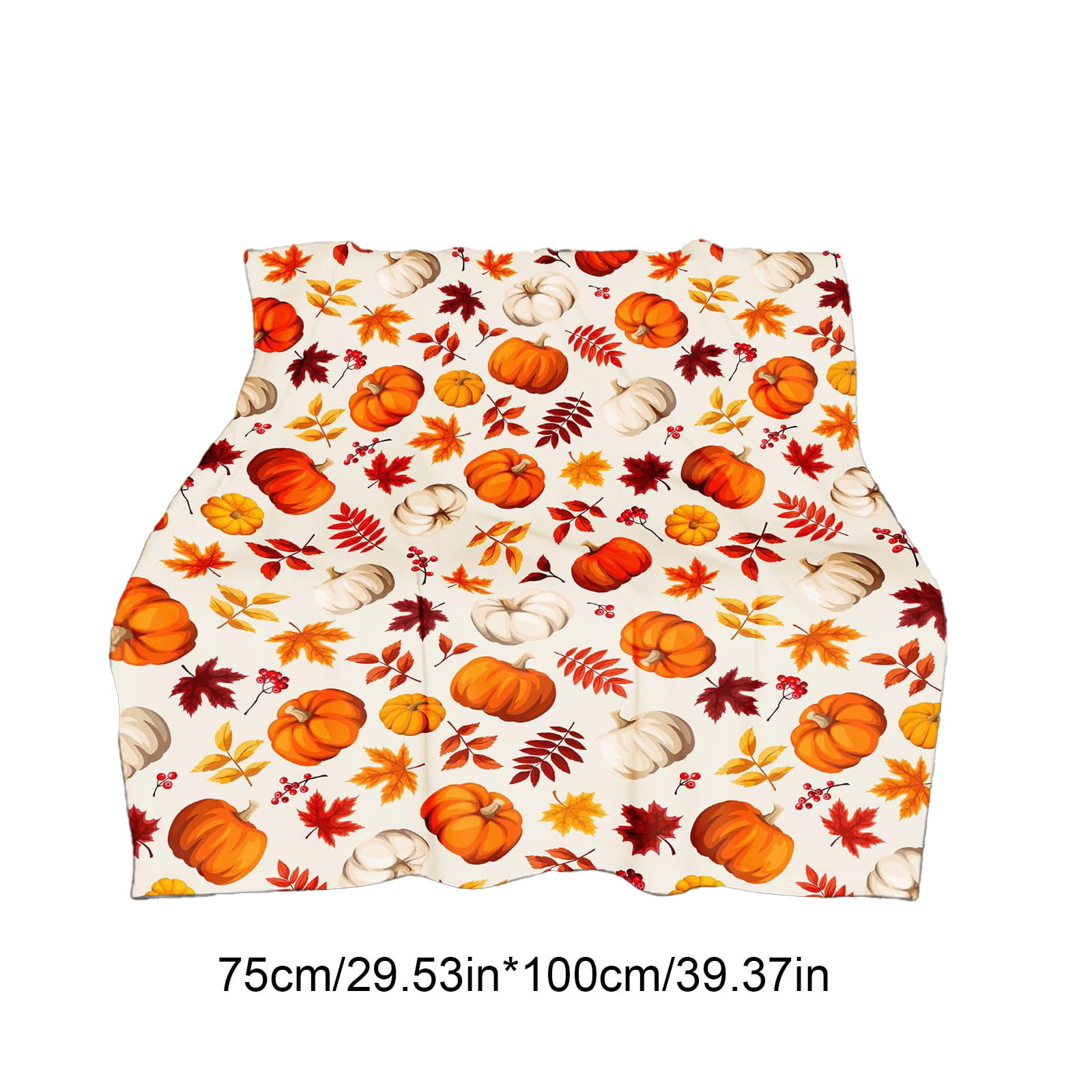 Xuniizn Fall Throw Blanket Breathable Fleece Blanket