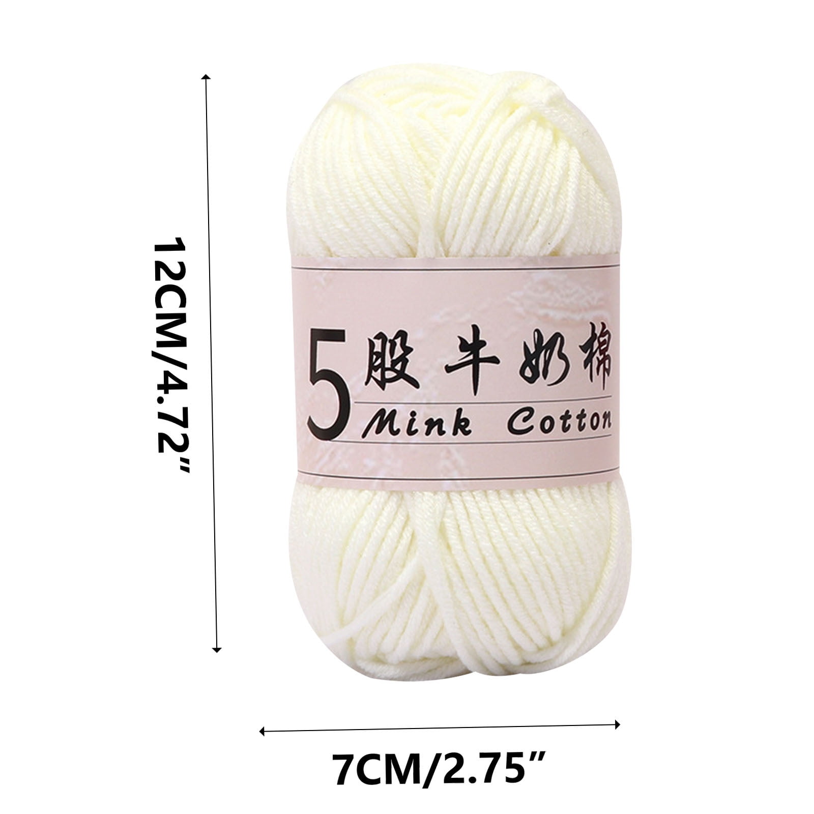 PALIFEUR Cotton Yarn Soft Cotton Yarn for Crocheting and Knitting