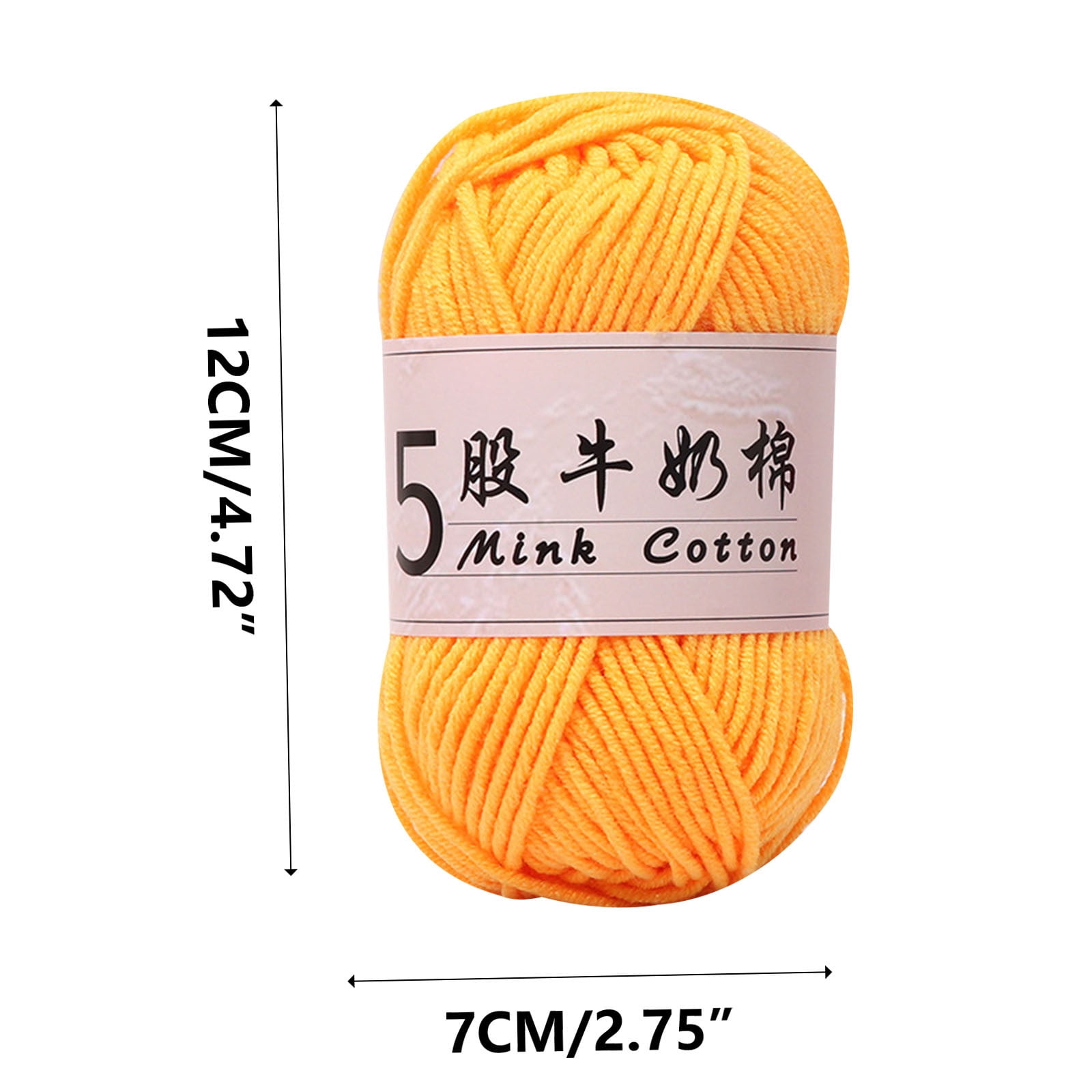 PALIFEUR Cotton Yarn Soft Cotton Yarn for Crocheting and Knitting