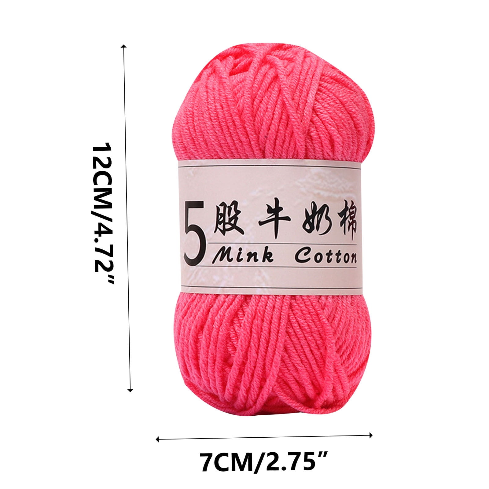PALIFEUR Cotton Yarn Soft Cotton Yarn for Crocheting and Knitting
