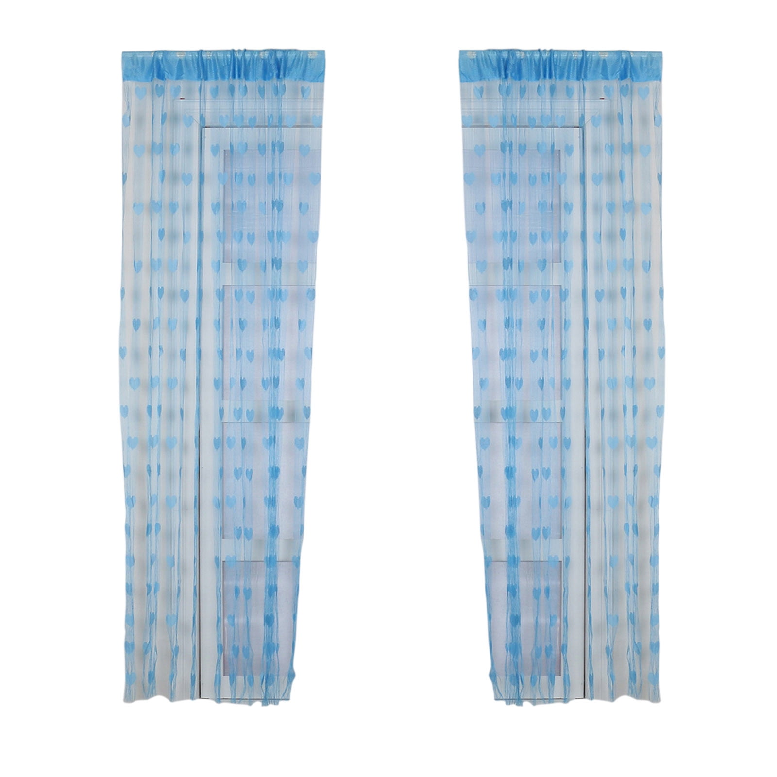 Xuniizn Blackout Curtains for Bedroom Thermal Insulated - Cloth Black Out Curtains 2 Panels Set Room Darkening Window Curtains for Living Room CTN-E