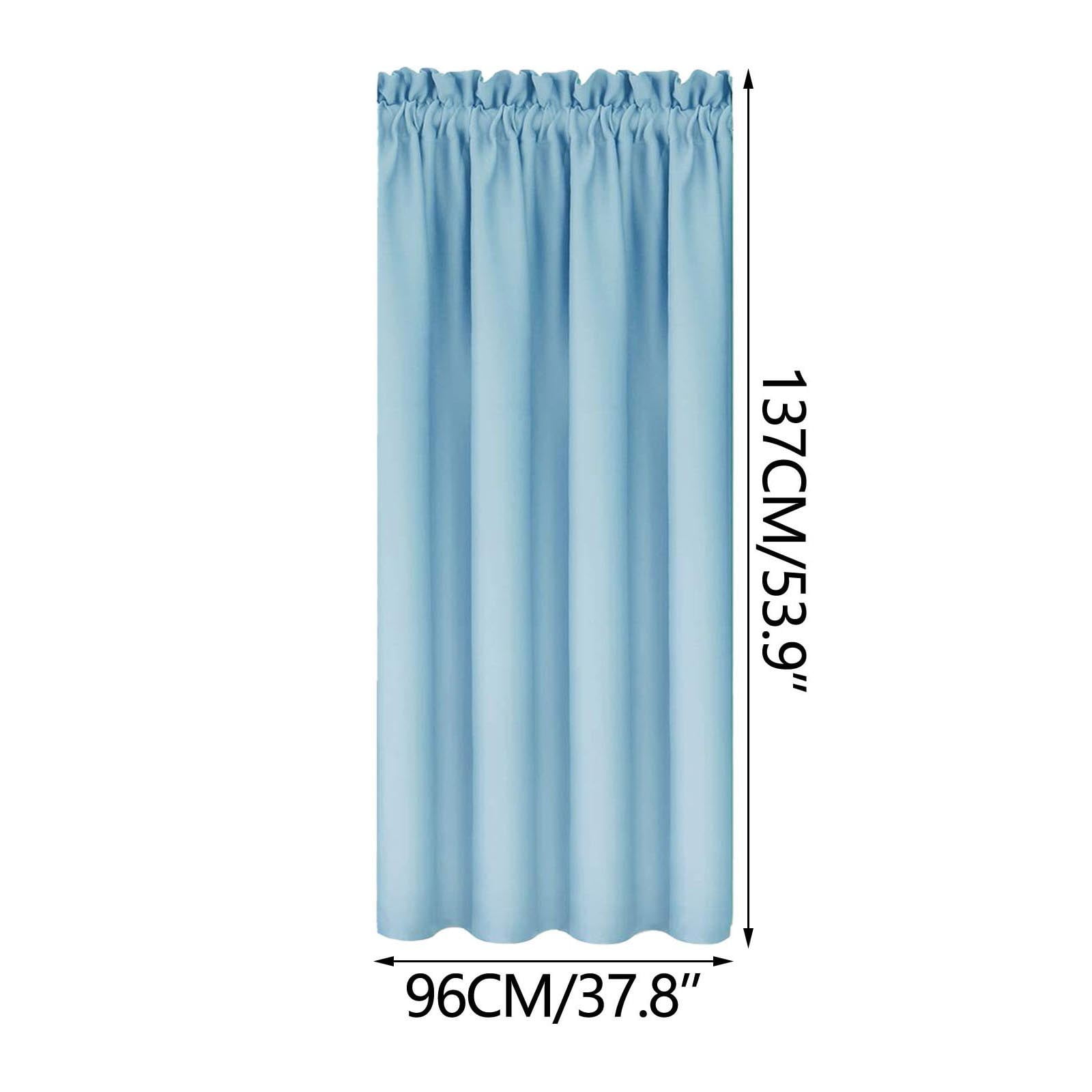 Xuniizn Blackout Curtains for Bedroom Thermal Insulated - 100%Polyester Black Out Curtains 2 Panels Set Room Darkening Window Curtains for Living Room