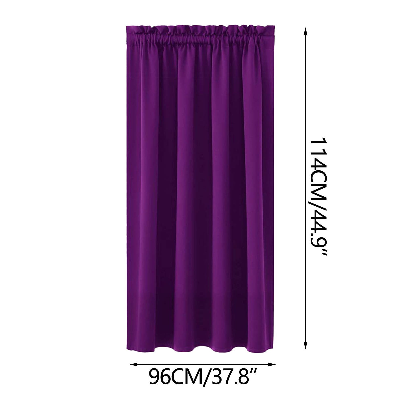 Xuniizn Blackout Curtains for Bedroom Thermal Insulated - 100%Polyester Black Out Curtains 2 Panels Set Room Darkening Window Curtains for Living Room