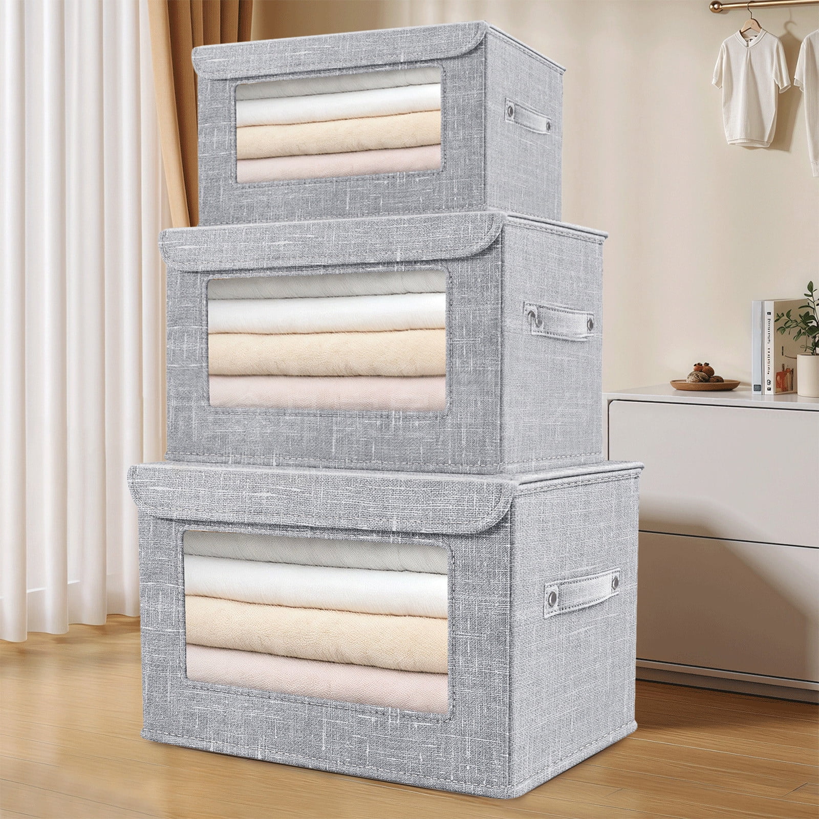 Wzzjkit Clothes Storage Bins