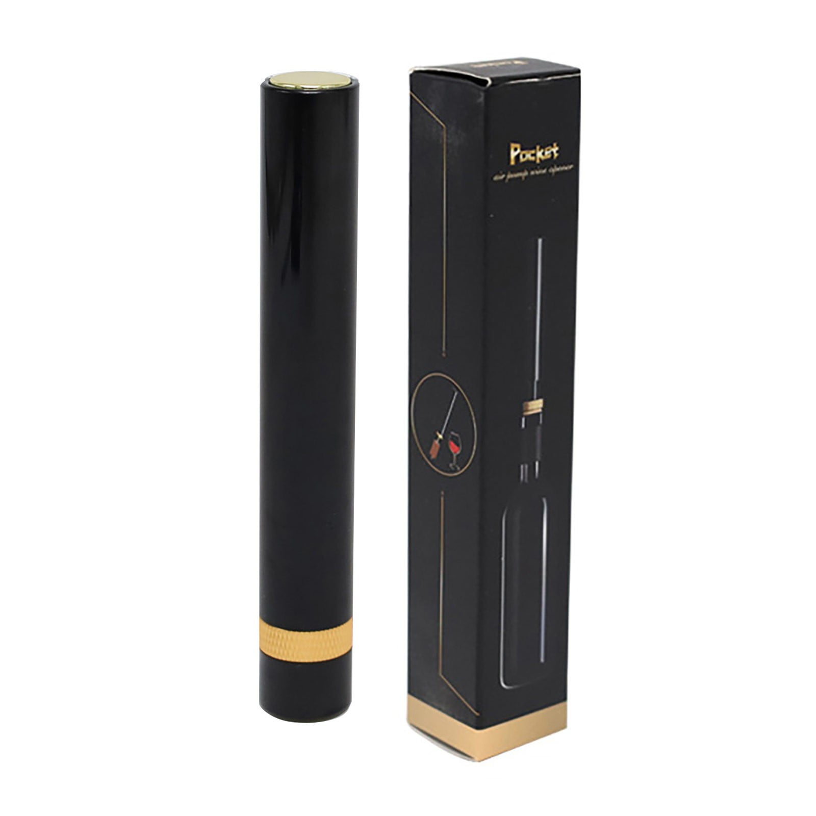 JWDX Bottle Opener Clearance, Innovative Needle Air Pressure Stylish Wine Opener Portable Home Quick Opening Tool Designed for Those Pursuing Taste. Gold