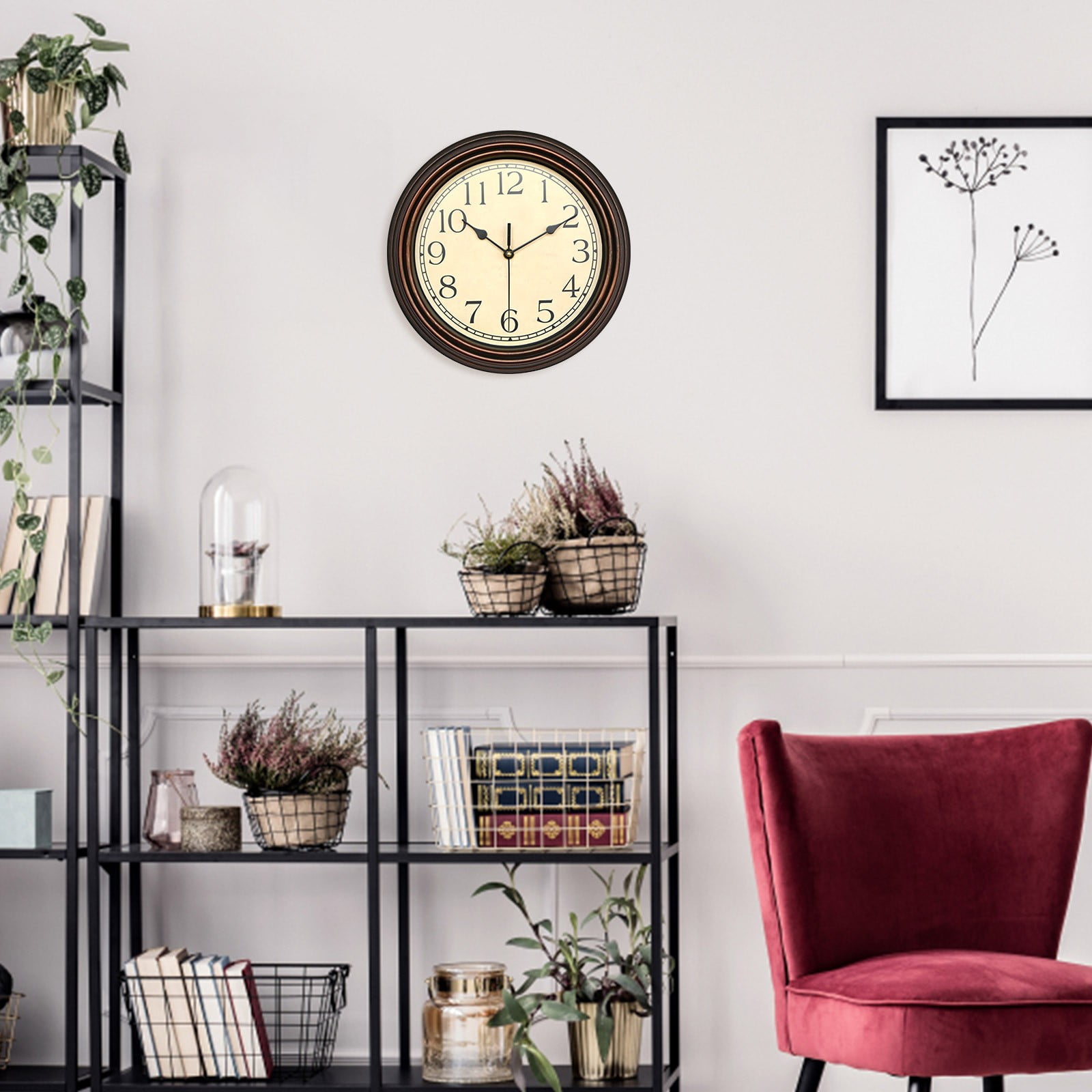 Ttybhh Wall Clock Clearance! Clock Promotion Sale