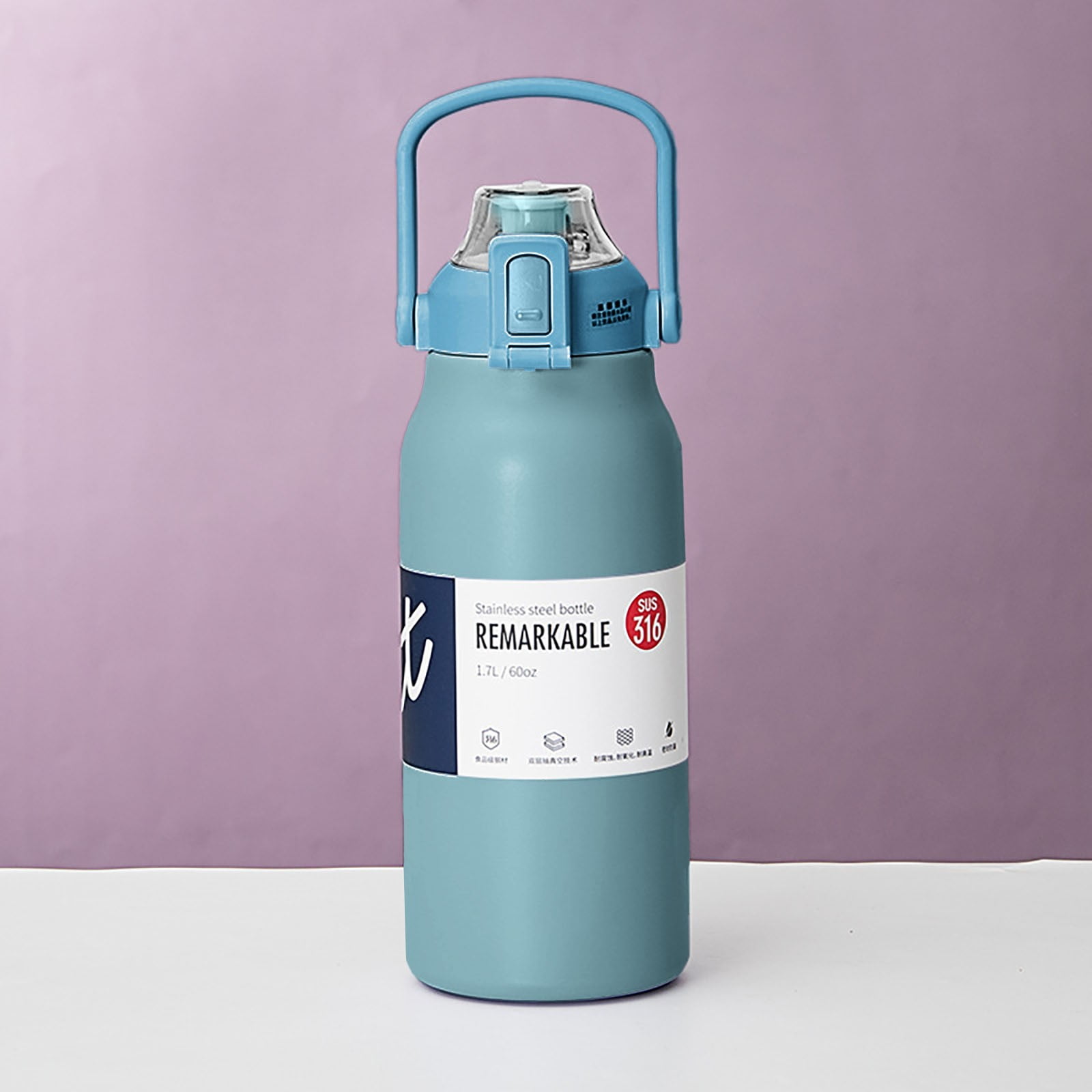 JWDX Glass And Bottle Clearance, Stainless Thermal Water Bottle Thermoses Vacuum Flask With... detail