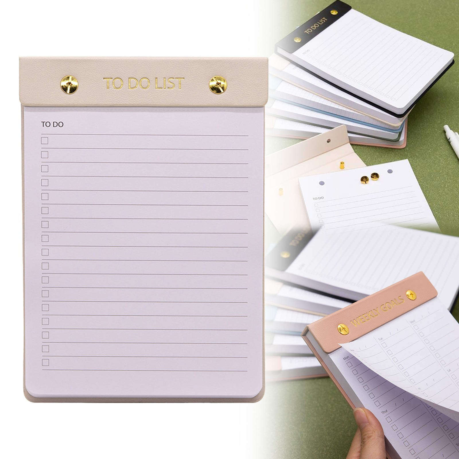 1 Book JWDX Student Notebook: 120+ Page Daily Planner & Organizer for Effective Time Management, Homework Tracking, Goal Setting & Productivity – Ideal for School One Size E