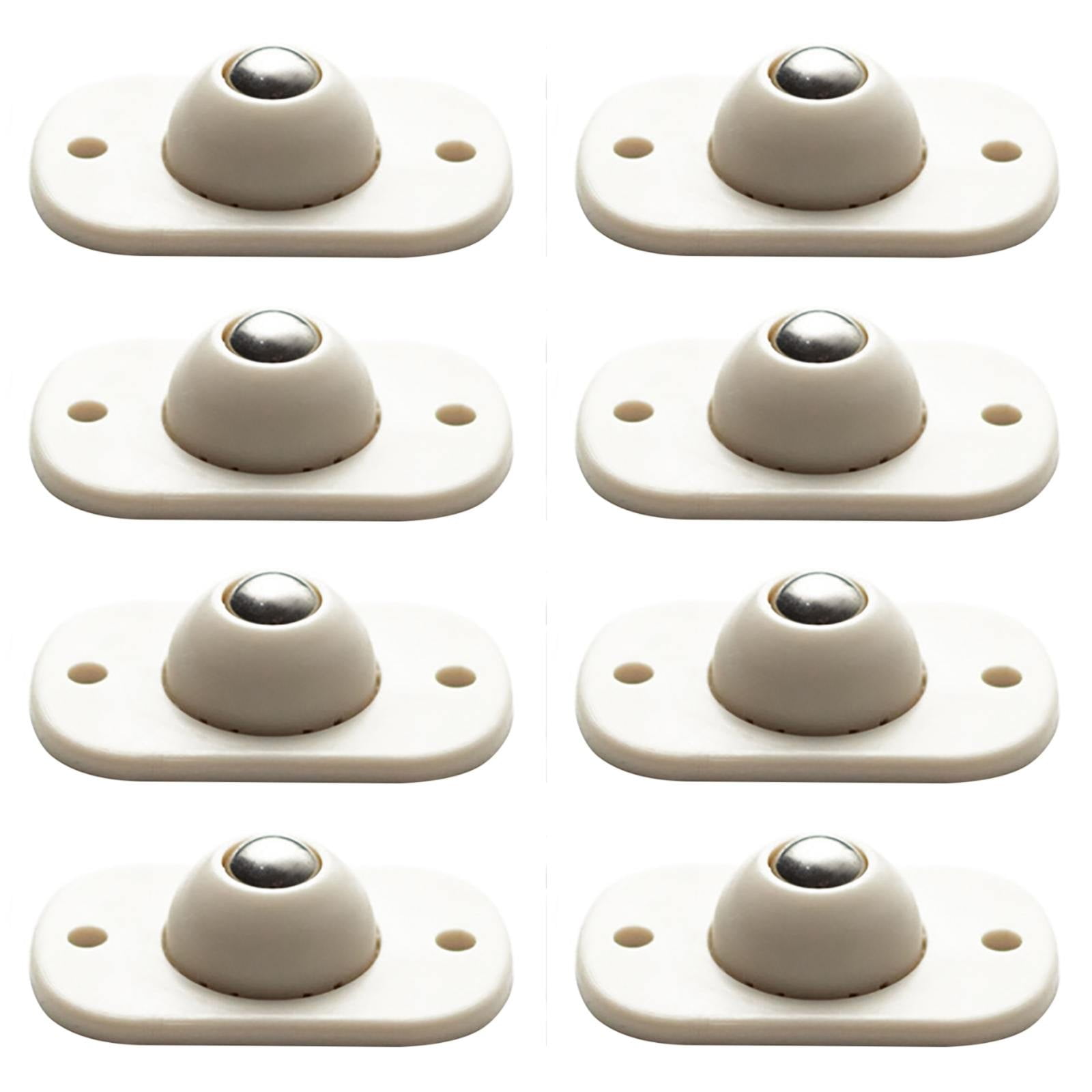 JWDX, Self Adhesive Mini Continuous Casting Wheel Stem Wheel Bearing 360 Rotating Universal Wheel Garbage Adhesive Pulley Storage Box Small Furniture Adhesive Universal Pulley One Size BA