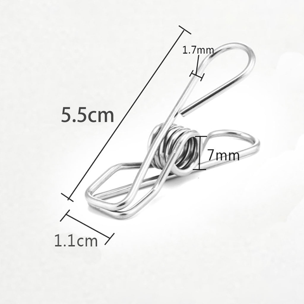 Clothespins 20Pcs 5.5cm Opp Bag JWDX