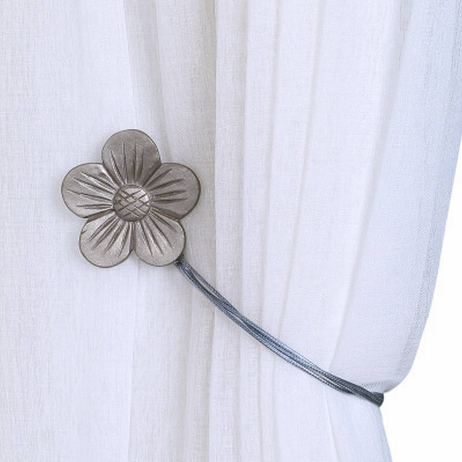 Magnetic Curtain Buckle Black JWDX