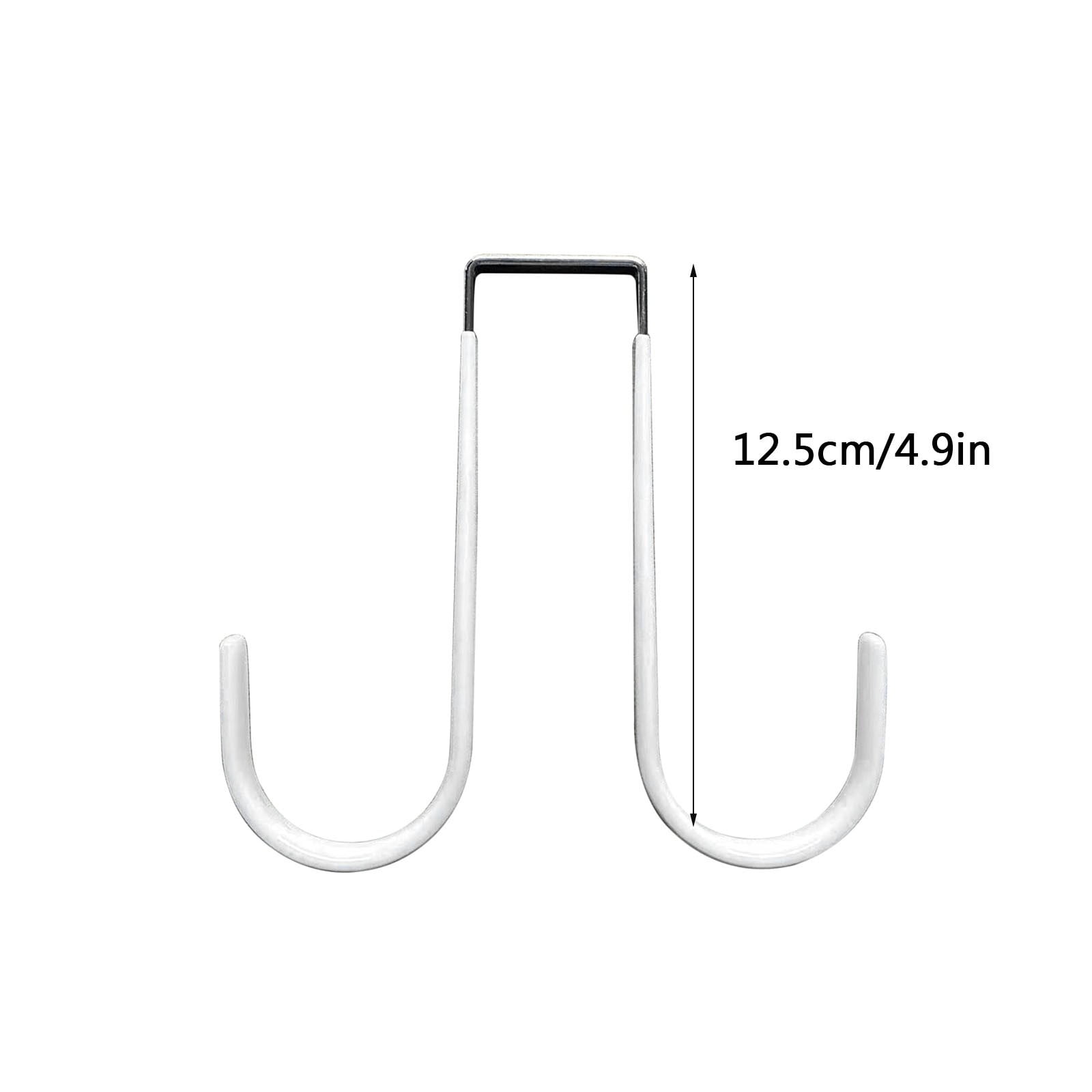 JWDX Hot Clearance! Double Over the Door Wreath Hanger Large Christmas Wreath Hook for Front Door Hold 2 Wreaths with This 2 Hanger 5