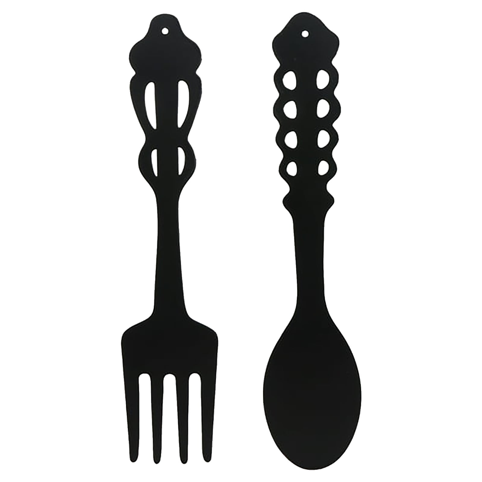 LGCASL Metal Fork Spoon Wall Decor Hanging Sculpture Farmhouse Wall Decor for Kitchen LGCASL Metal Fork Spoon Wall Decor Hanging Sculpture Farmhouse Wall Decor for Kitchen