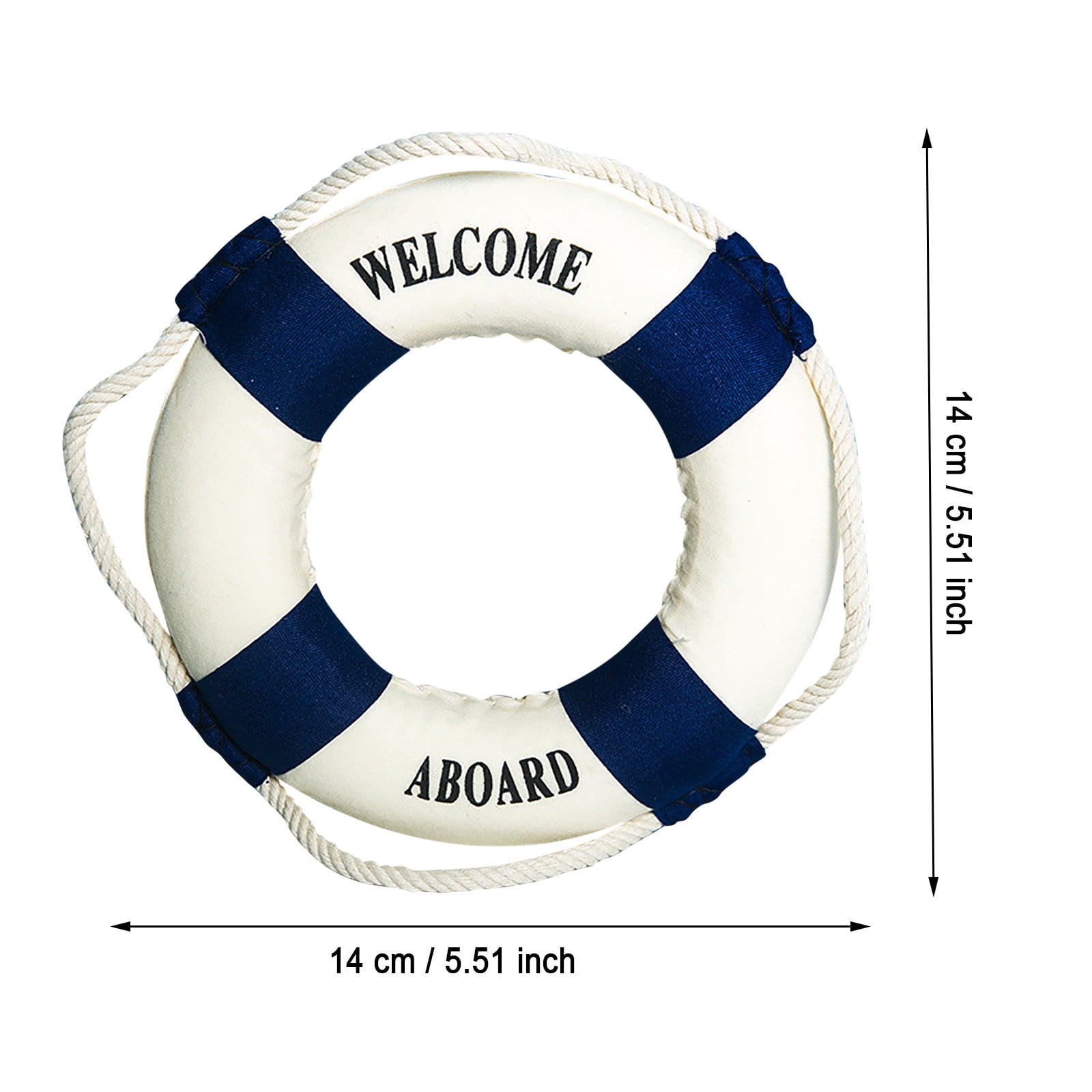 LGCASL Summer Nautical Theme Decoration Lifebuoy Home Outdoor Wall Decoration Ornaments