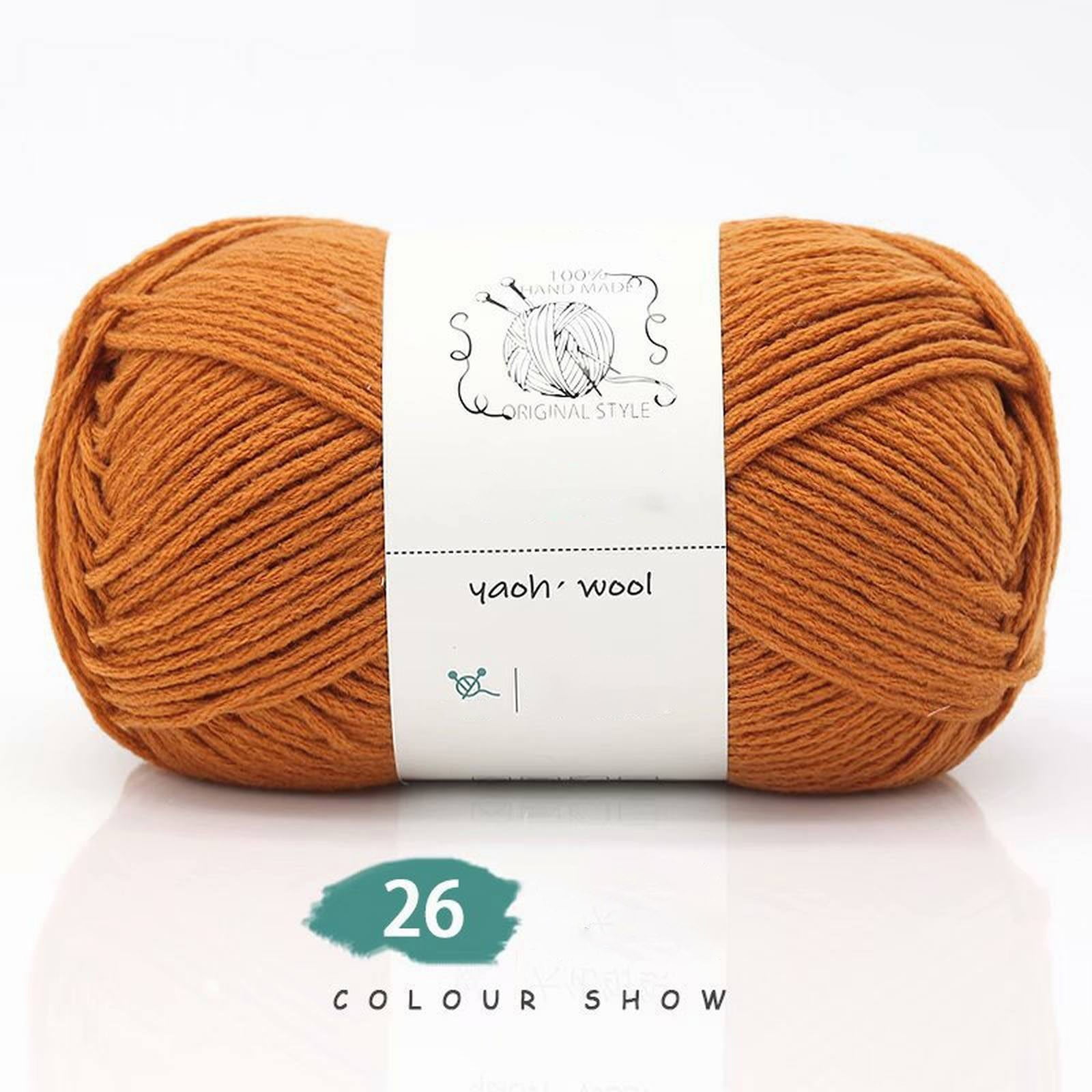LGCASL Hand-Knitted Yarn #2 Pure White