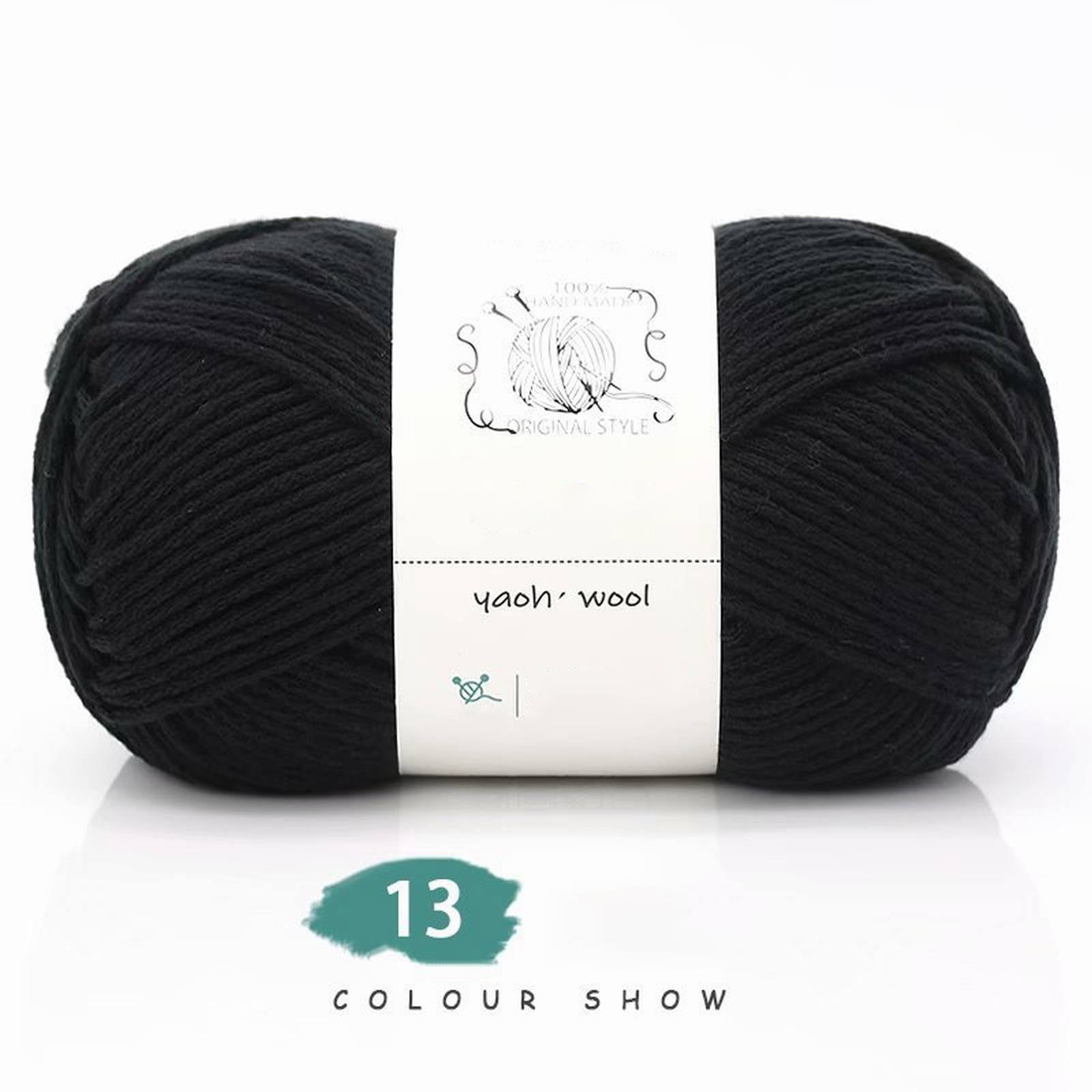 LGCASL Hand-Knitted Yarn #2 Pure White
