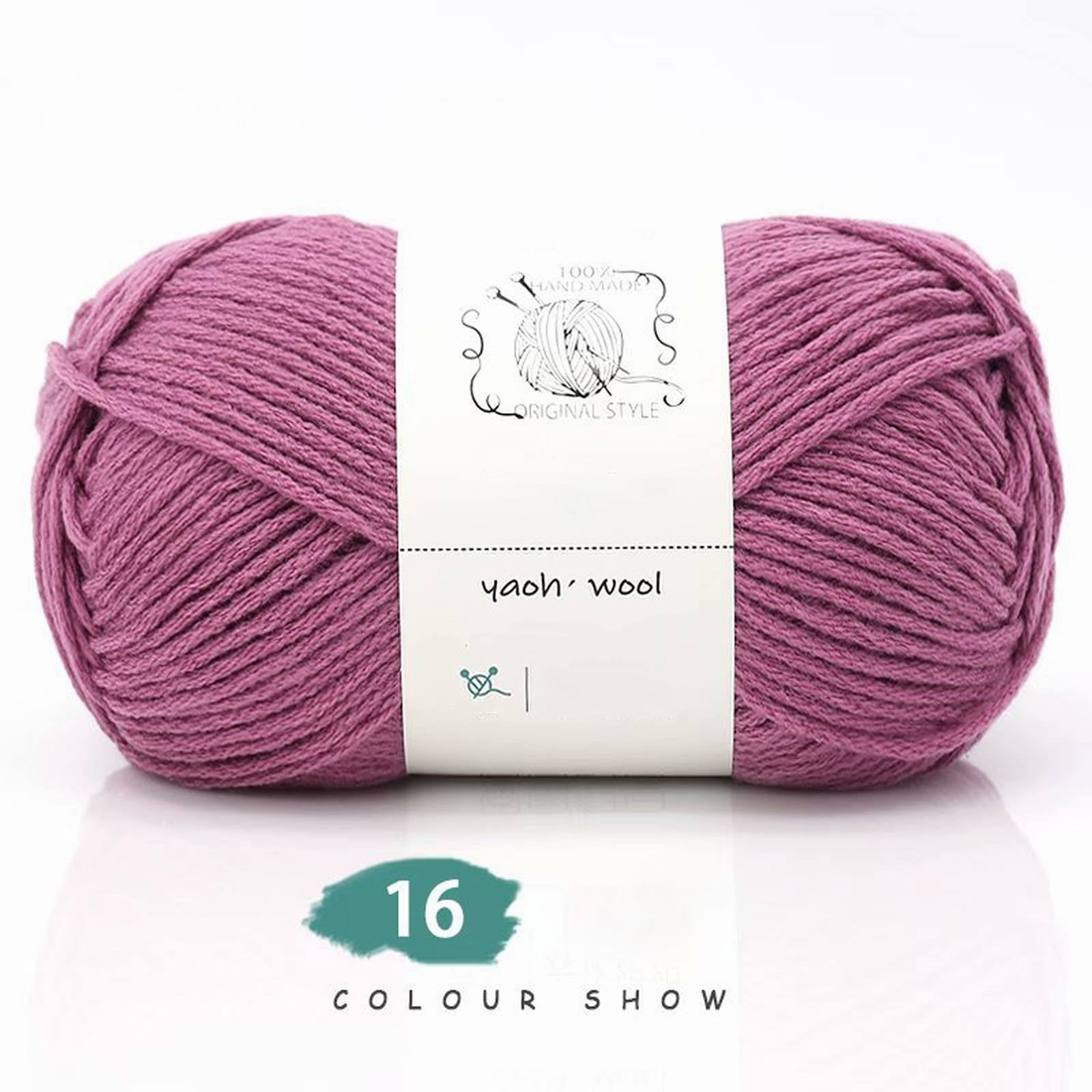 LGCASL Hand-Knitted Yarn #2 Pure White 