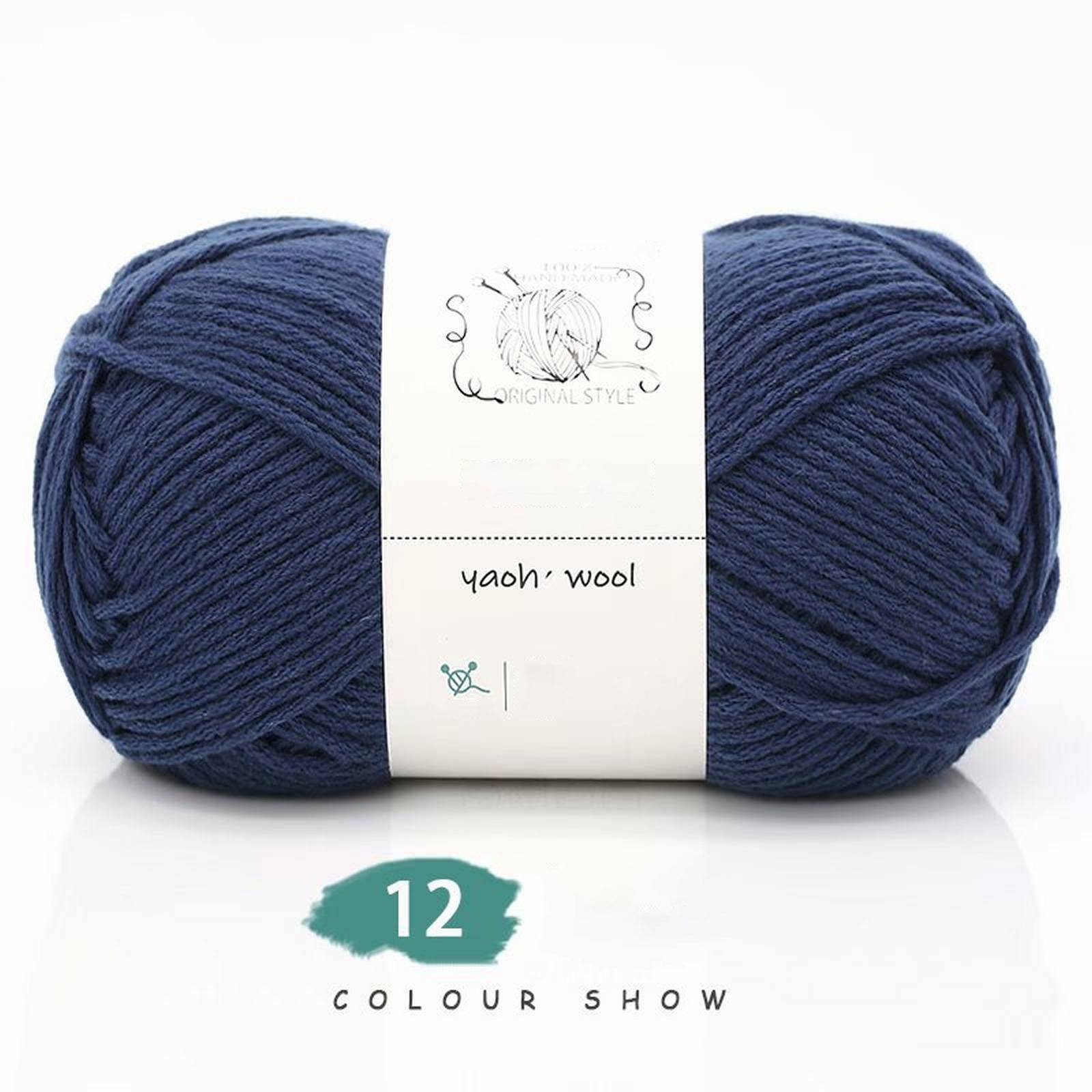 LGCASL Hand-Knitted Yarn #2 Pure White 