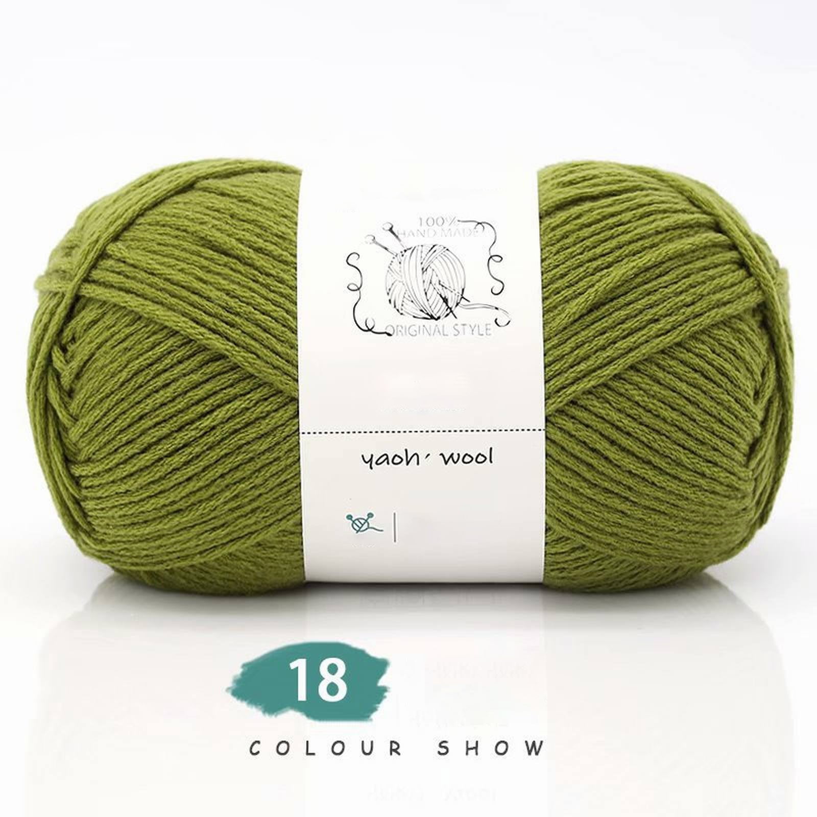 LGCASL Hand-Knitted Yarn #2 Pure White 