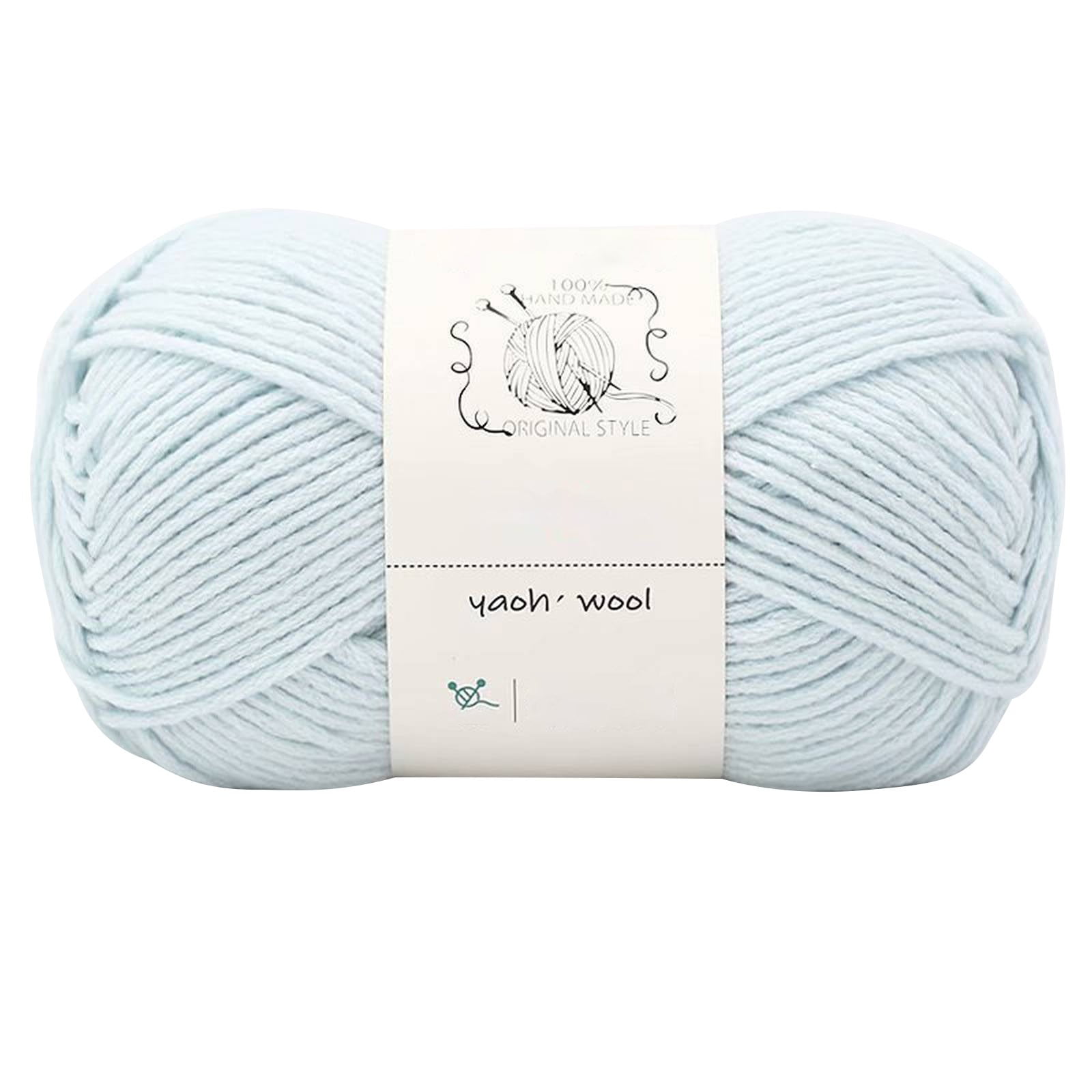 LGCASL Hand-Knitted Yarn #2 Pure White LGCASL Hand-Knitted Yarn #2 Pure White