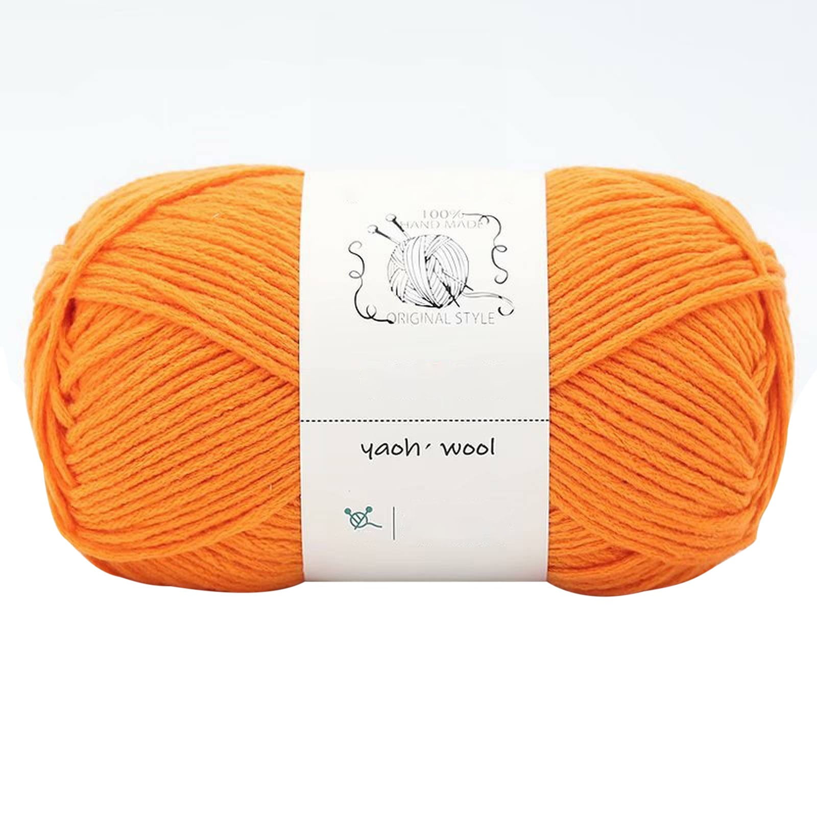 LGCASL Hand-Knitted Yarn #2 Pure White LGCASL Hand-Knitted Yarn #2 Pure White