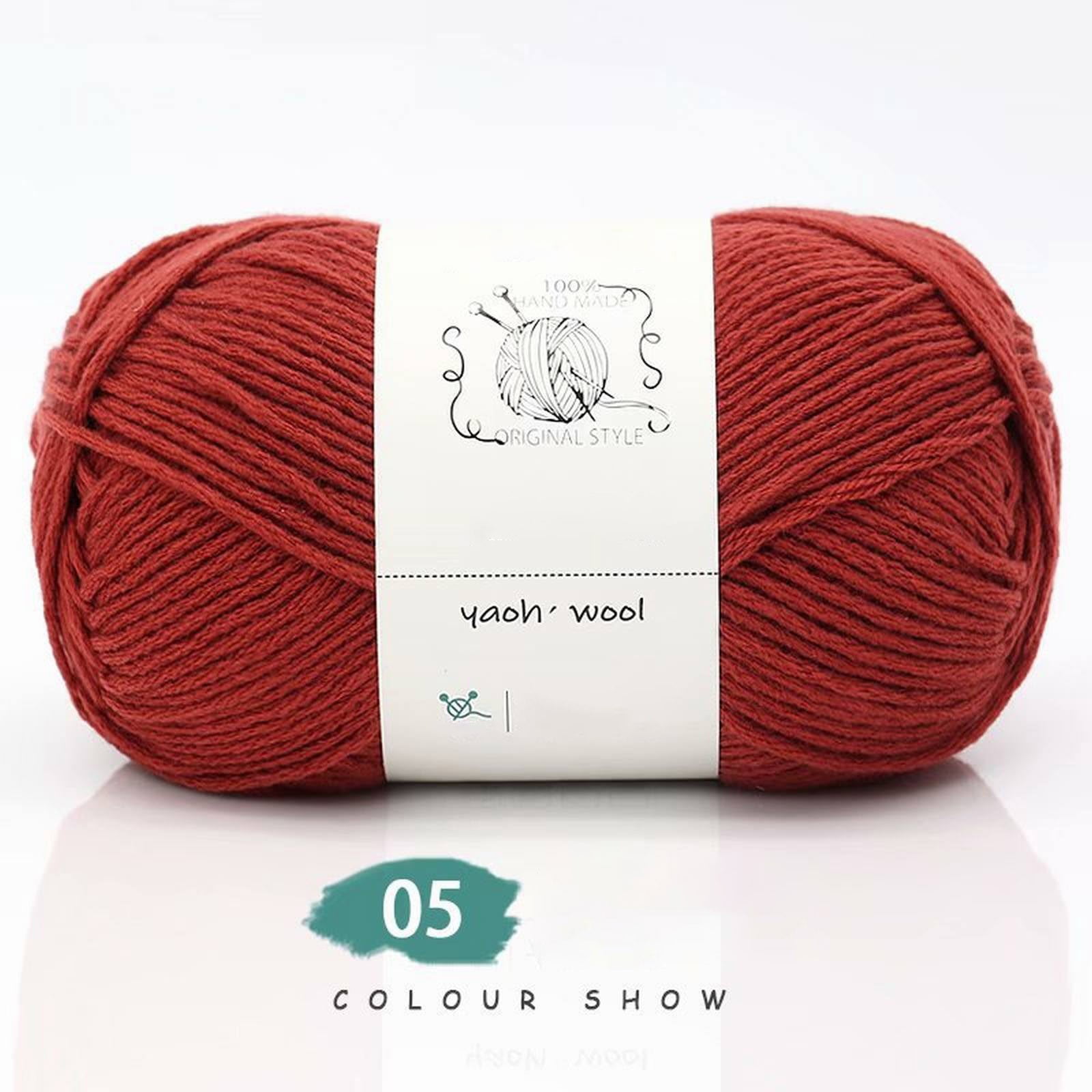LGCASL Hand-Knitted Yarn #2 Pure White