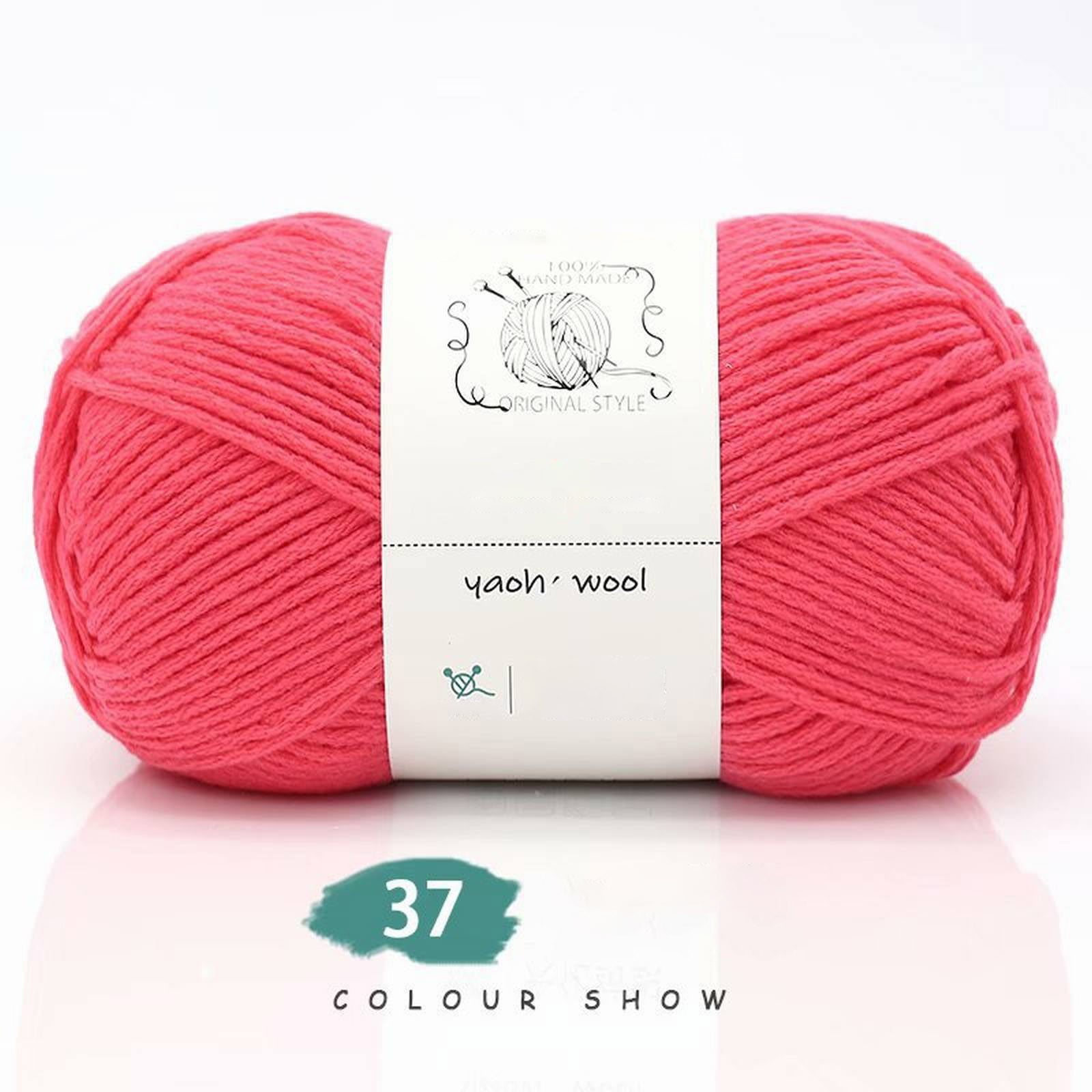 LGCASL Hand-Knitted Yarn #2 Pure White