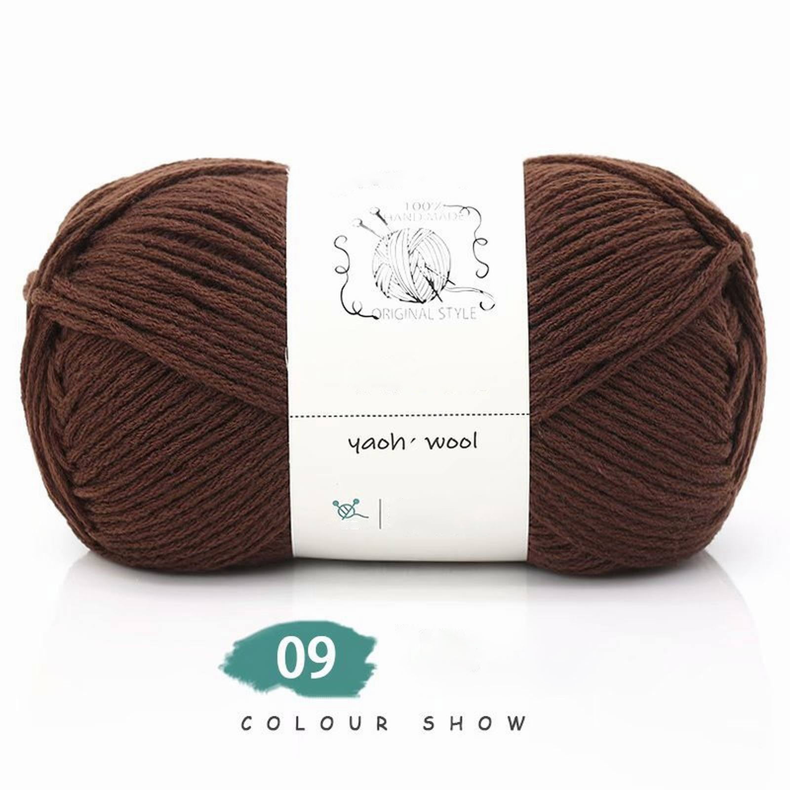 LGCASL Hand-Knitted Yarn #2 Pure White 