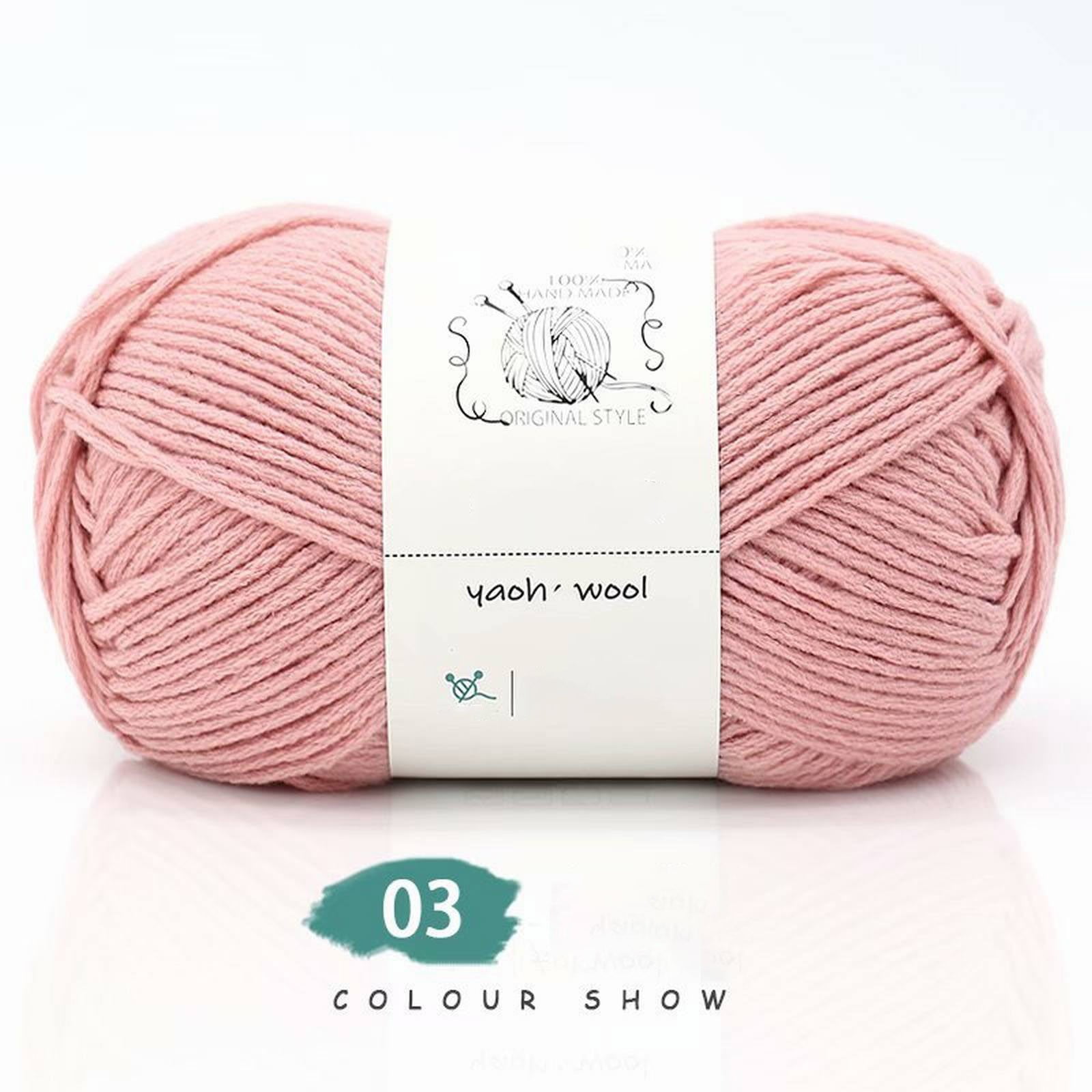 LGCASL Hand-Knitted Yarn #2 Pure White 