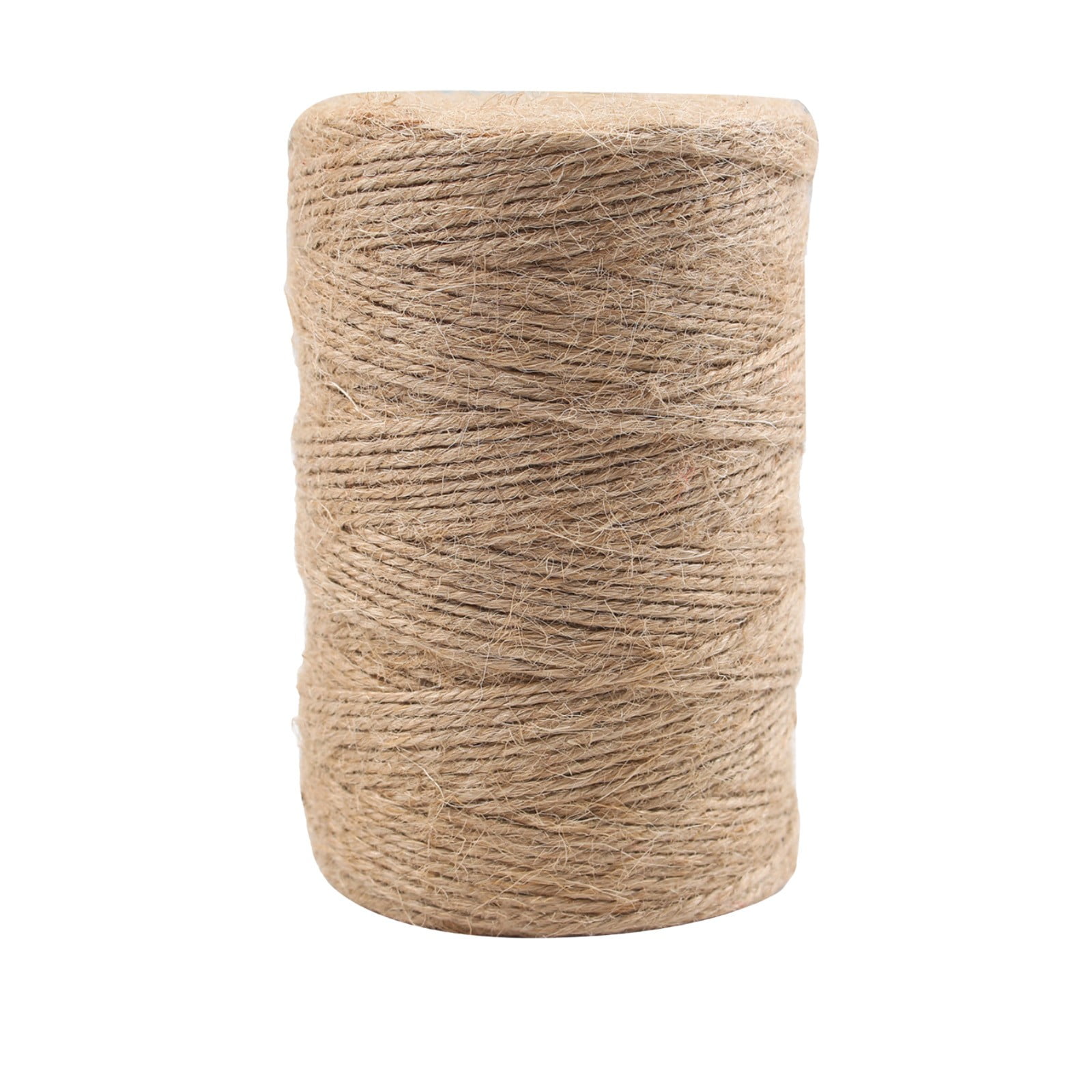 3-Strand Colorful Hemp Rope Diy Hand-Woven 2mm*200M Jute Rope Rope Made with Natural Fibers Its Tear Property Makes It Ideal for Decorating Gardens and Decorative Packaging One Size A