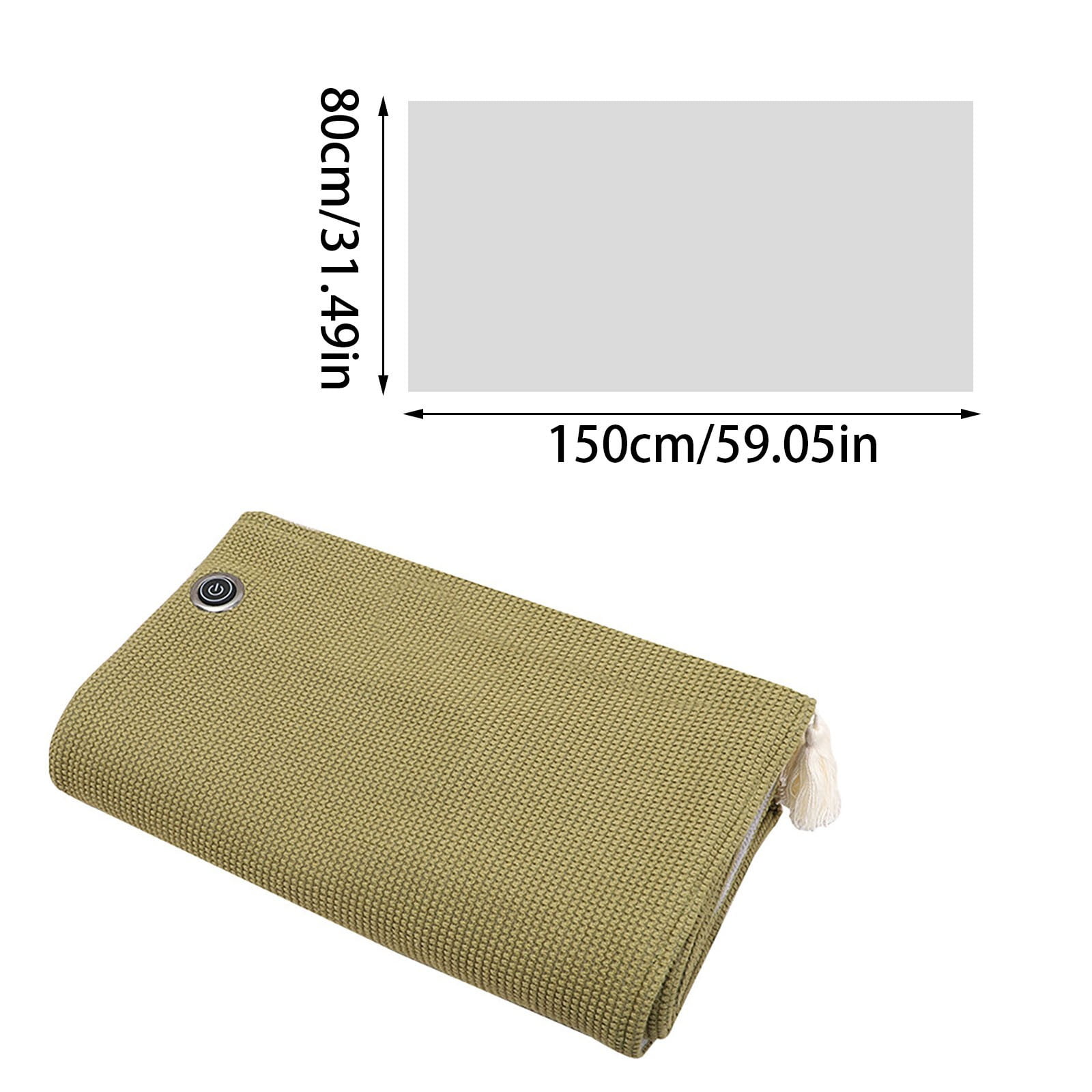 Lgcasl Heated Shawl for Women Heated Blanket with Soft Knit Shawl Zippered Wrap Usb Powered Blanket Scarf for Winter 2025 Warm Comfort for Outdoor Travel and Home One Size C