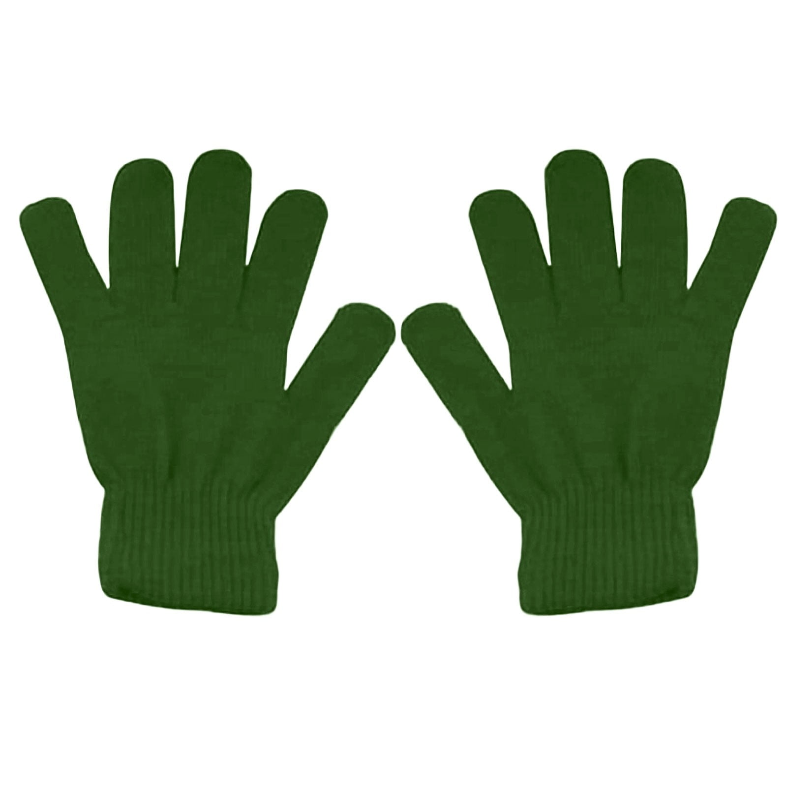 LGCASL Clearance! Winter Gloves Warm Strecty Knit Gloves for Men Women- Dark Gray One Size Bronze