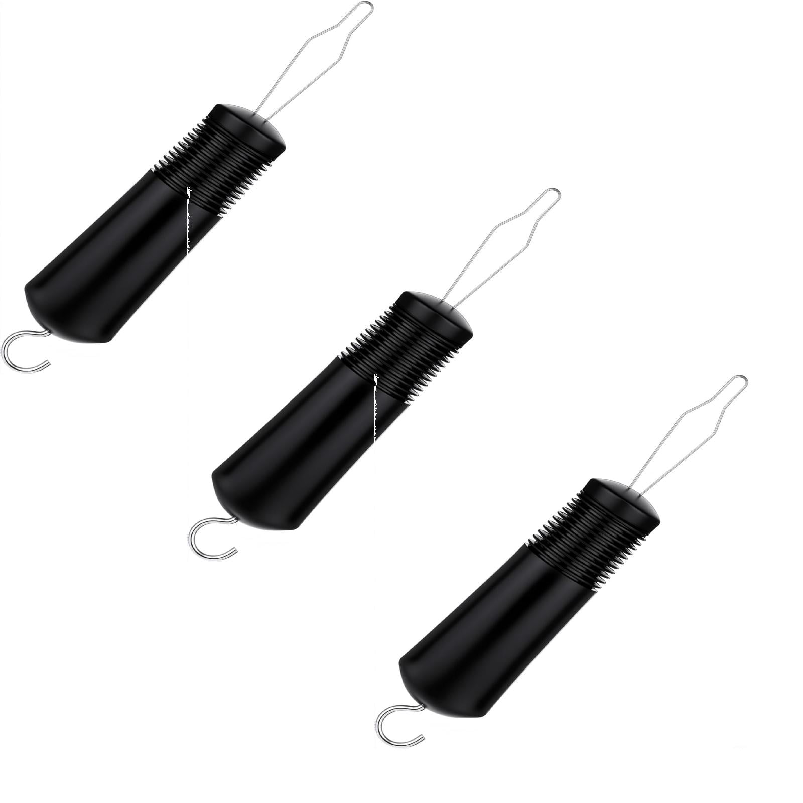 Buttoning Tools Button Hook for Seniors One Handed Button Assist Tool for Elderly & Disabled Zipper Pull Helper for Dresses Shirts and Daily Living Black 3 Pack