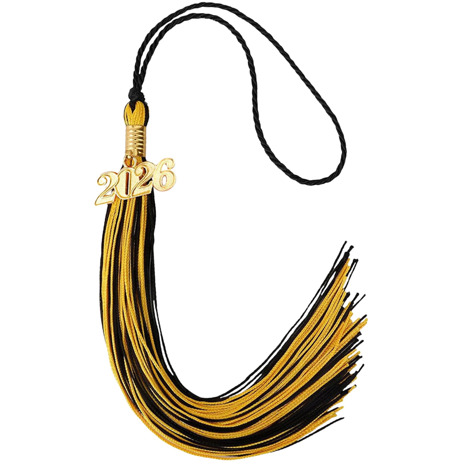 LGCASL 2026 Tassel Graduation, White Graduation Tassel, Tassel Charms for Graduations Cap Decorations, Tassels Memorial Grad Cords Class of 2026 High School Graduate Hat Ceremonies Accessories 2pcs 2026 Graduation Season Hat Tassel Pendant Dark reddish-wh